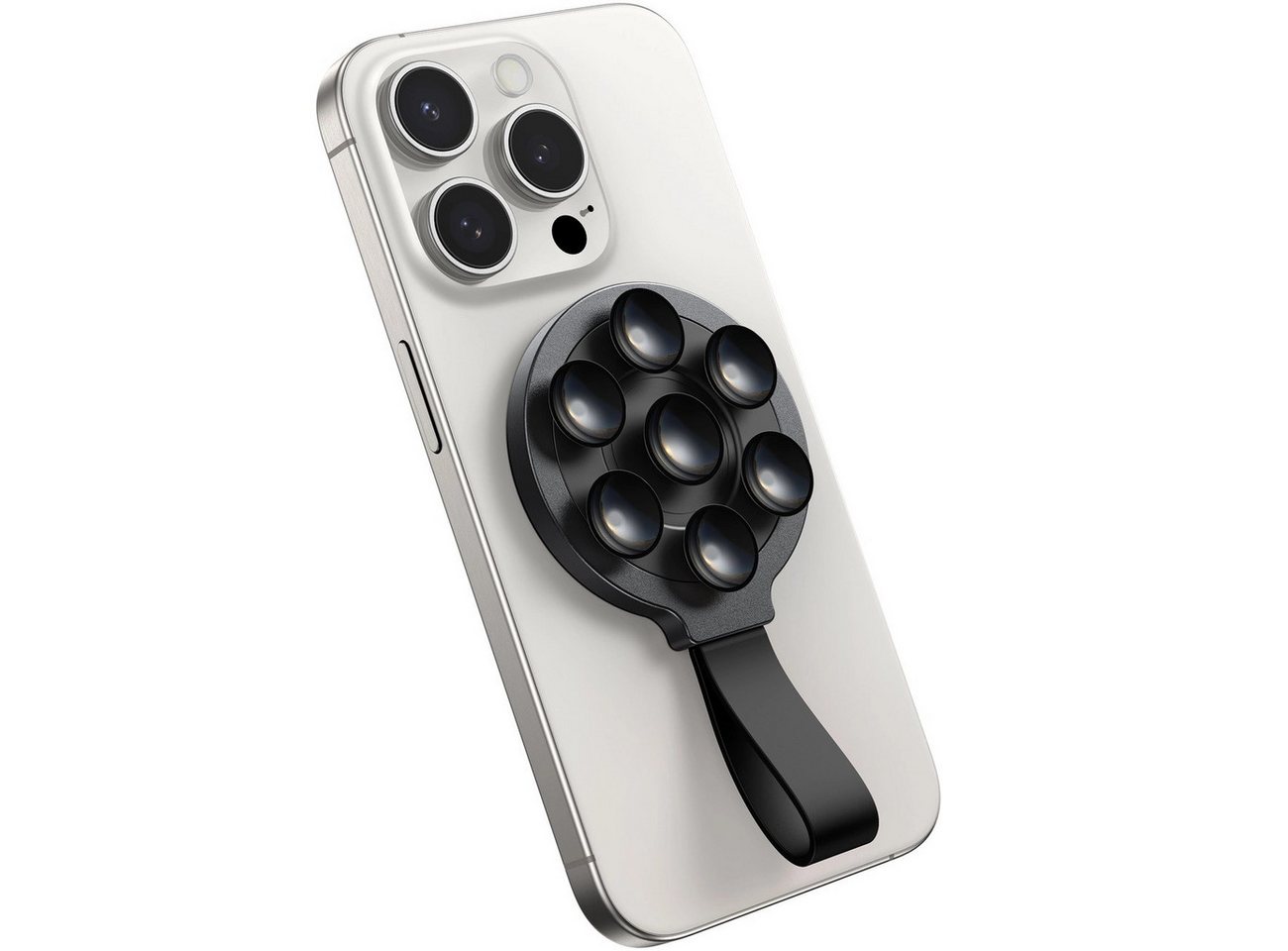 JOYROOM Handy-Halterung Magnetischer Telefonhalter mit Saugnäpfen und integrierten Silikonband