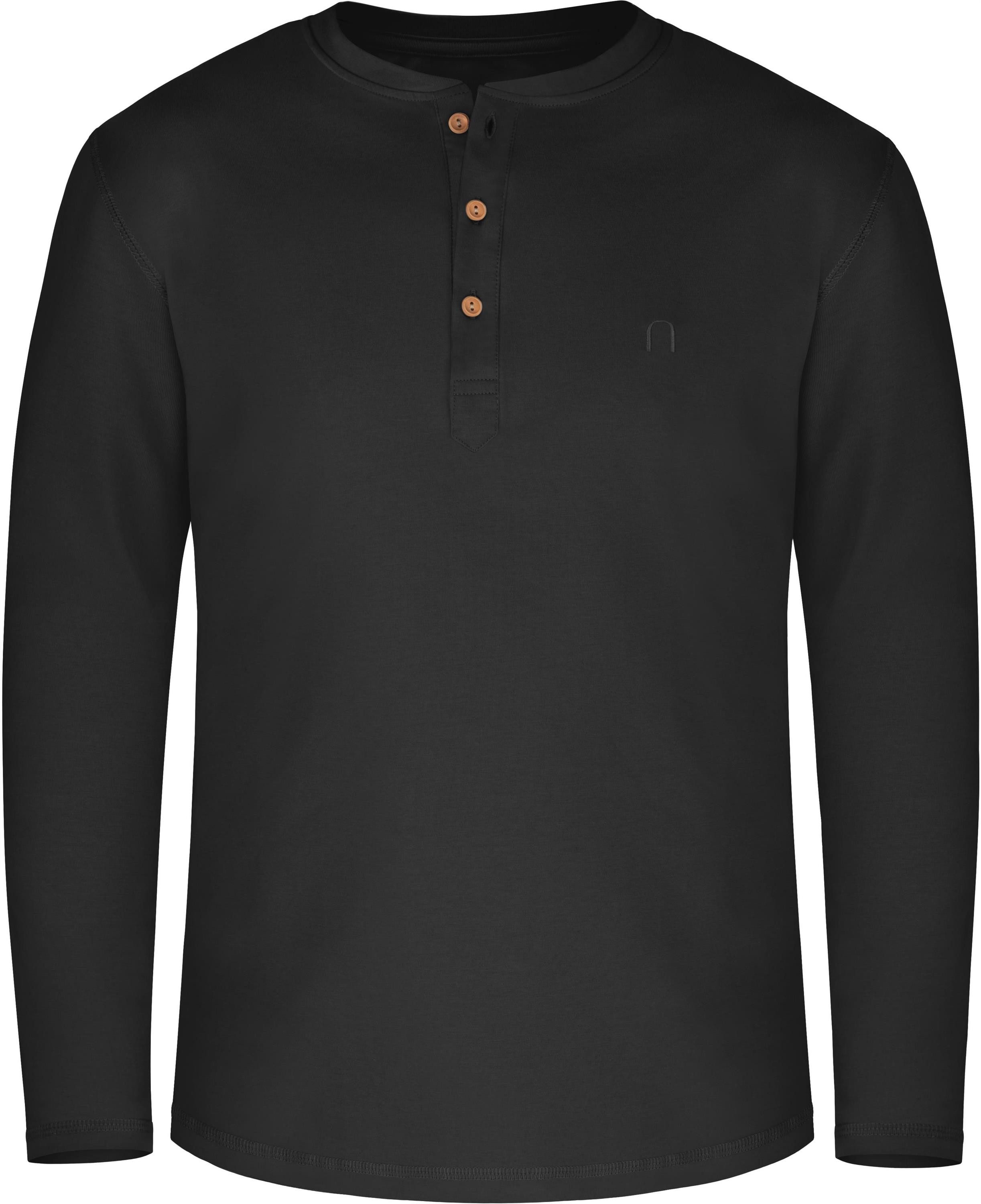 Langarmshirt Herren Langarm Shirt aus Bio-Baumwolle Neuville