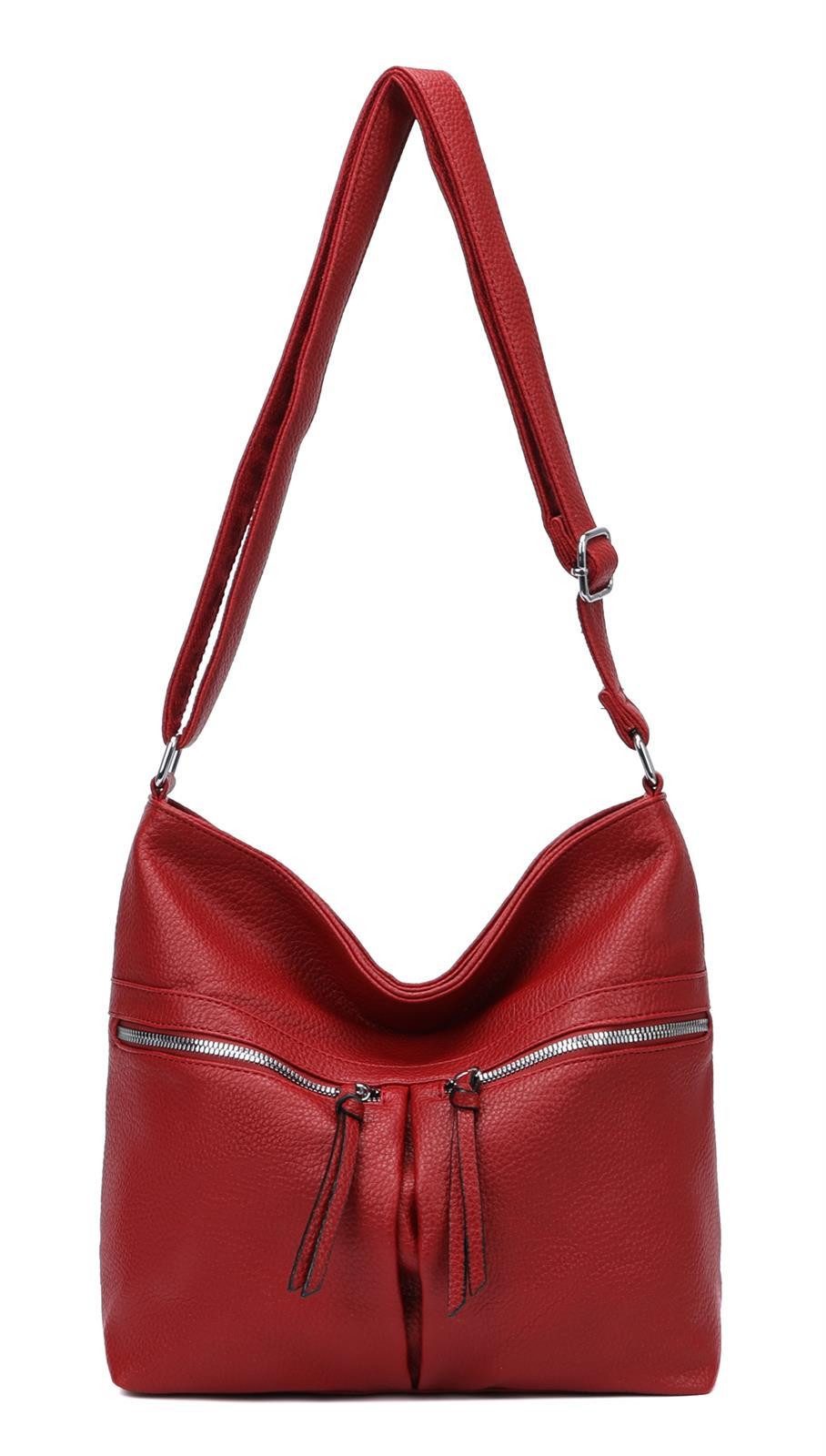 Schultertasche Damen Tasche Shopper Umhängetasche CrossOver Handtasche Reisetasche