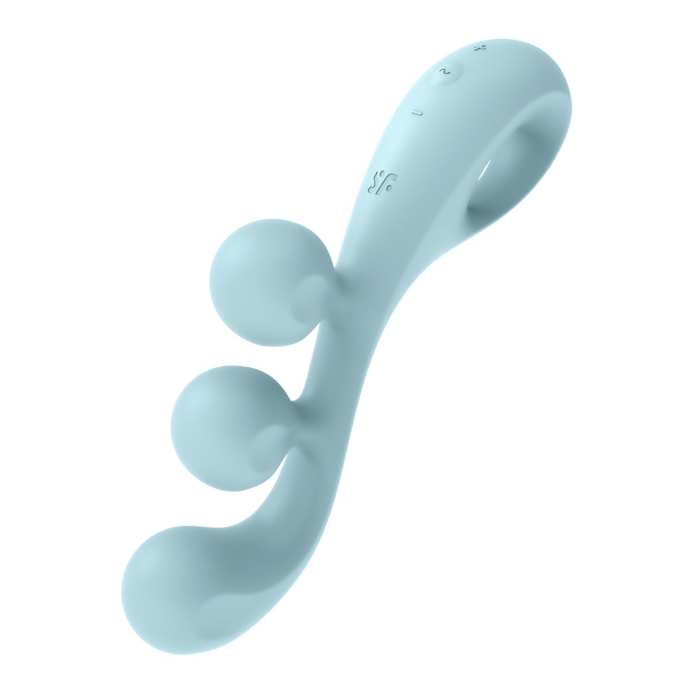 Tri Satisfyer Klitoris-Stimulator Satisfyer Auflegevibrator (18cm, 3 Motoren) 2 Ball