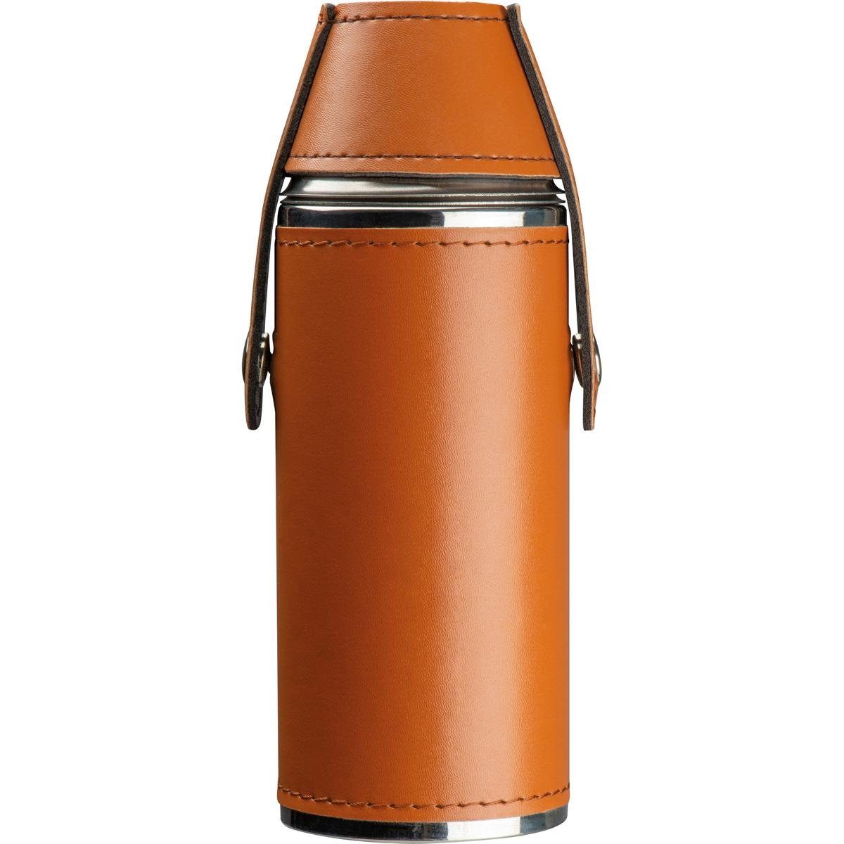 Macma Flachmann Flachmann aus Edelstahl / mit 2 Pinchen / 230 ml