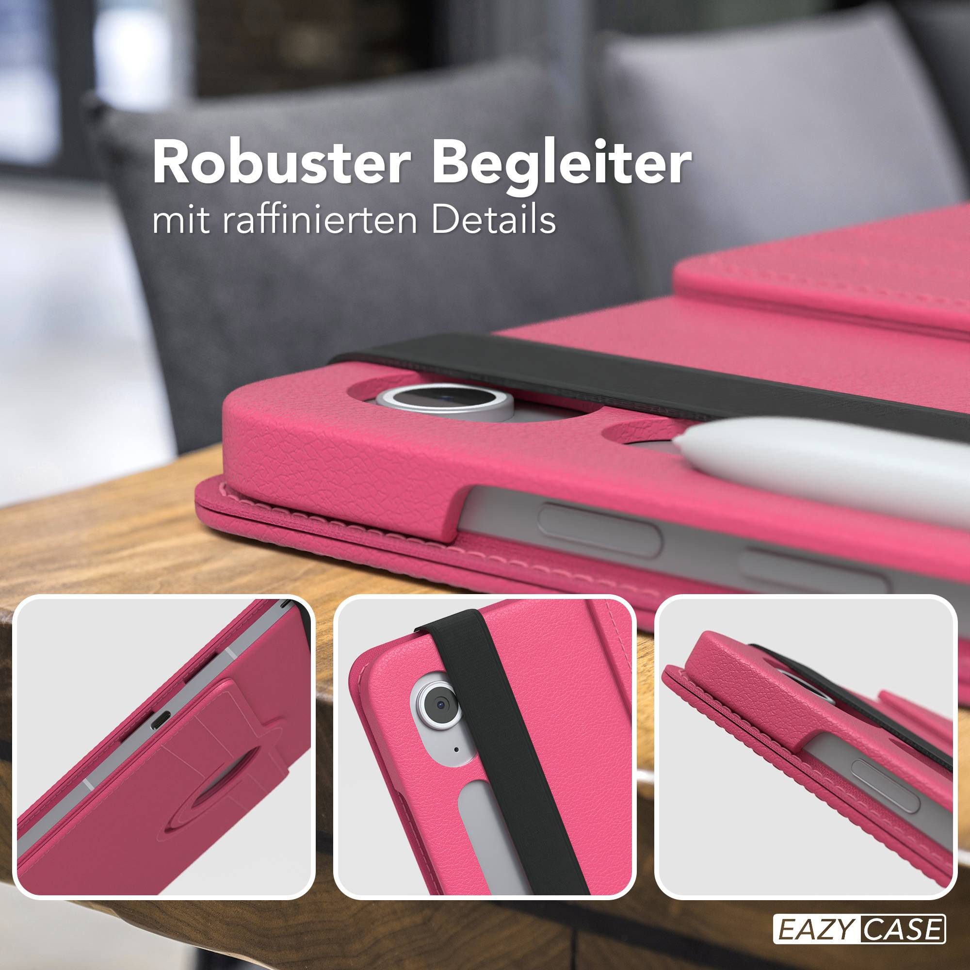 EAZY CASE Tablet-Hülle Rotation Case für Galaxy Tab S10 FE Plus 13,1 Zoll, Klapphülle zum Aufstellen Rundum Hülle Book Tablet Slim Klappcase Pink – Bild 4 von 5