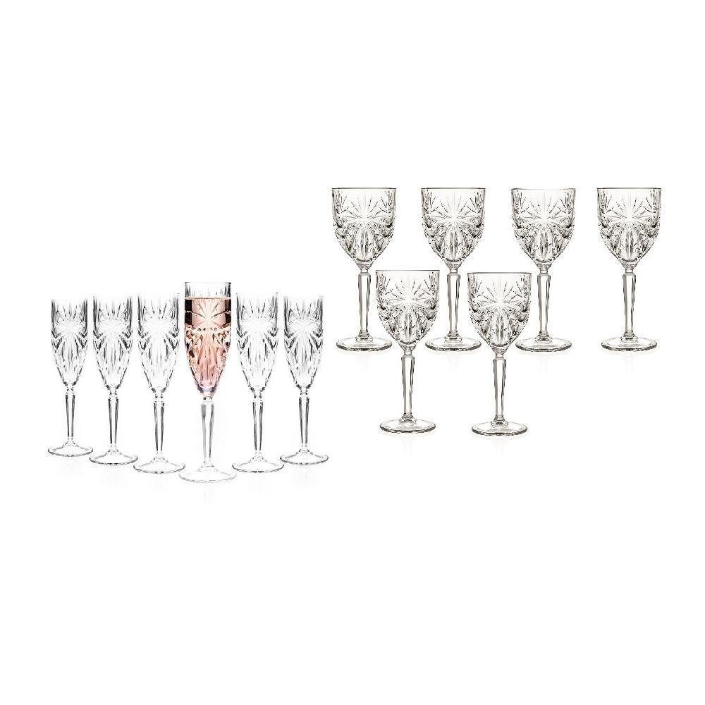 L Design Gläser-Set RCR Oasis Spar-Set 1 by L-Design 12tlg., Glas