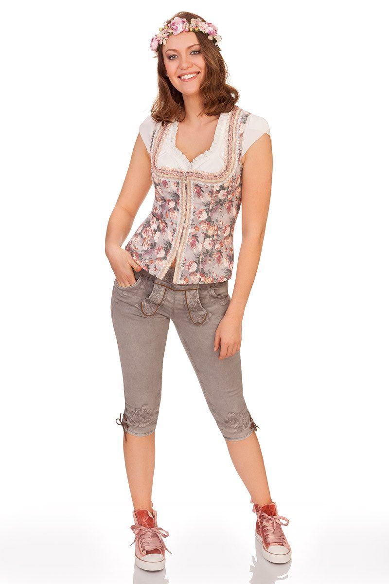 Krüger Madl Dirndlbluse Dirndlbluse - ALICIA - ecru