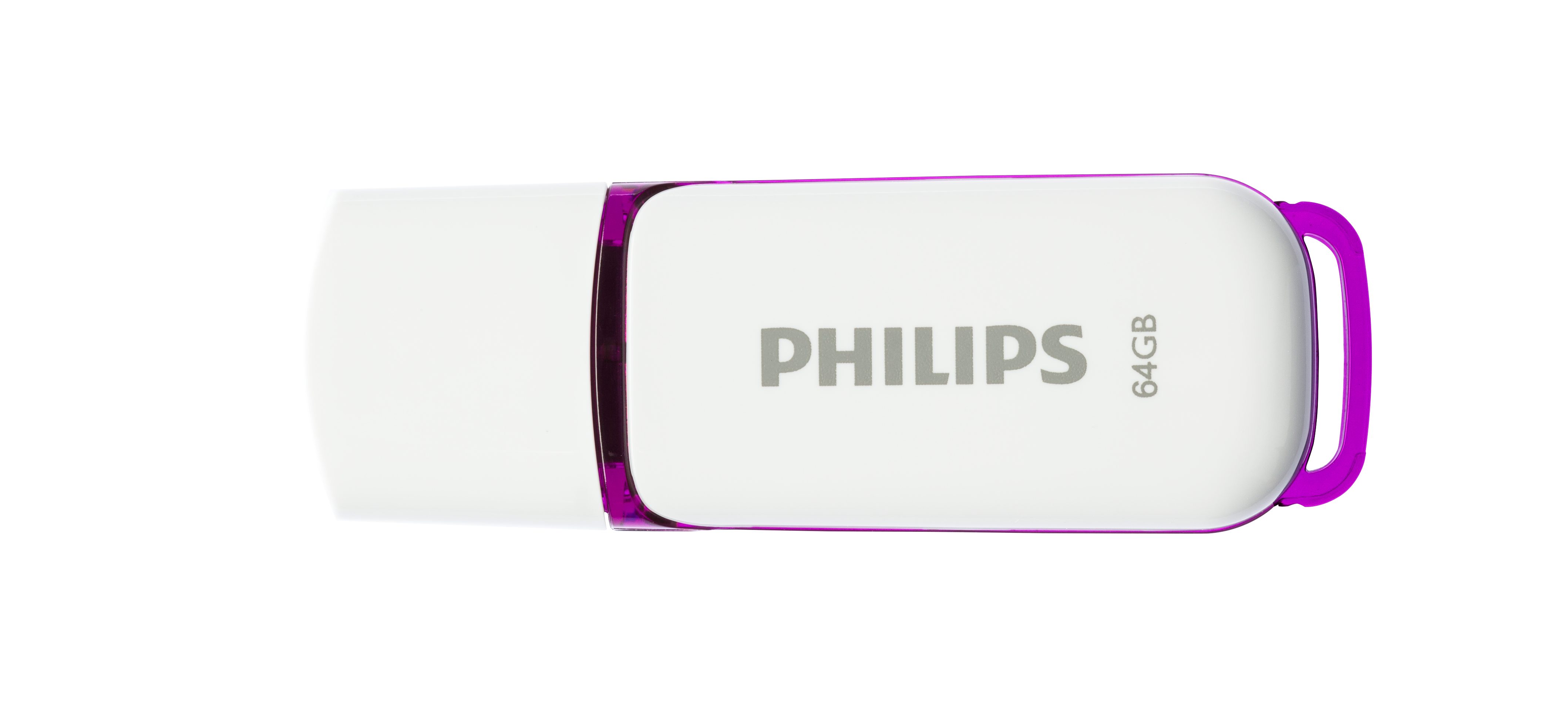Philips FM64FD70D/00 USB-Stick (USB 2.0, Lesegeschwindigkeit 25,00 MB/s, Snow Edition Magic Purple®, 64GB, USB2.0, 2er Pack)