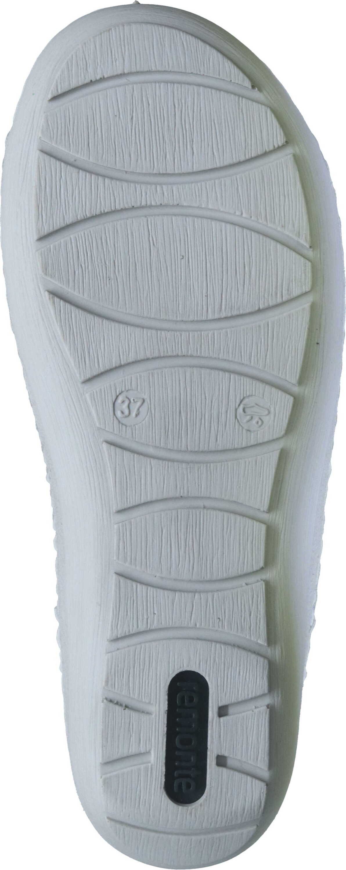 aus Sandalette Material Stretch Remonte silber Sandaletten