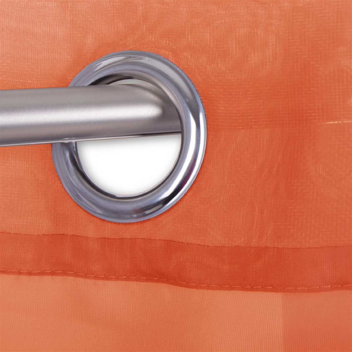 Bestlivings Vorhang (2 St), Ösen, transparent, Voile, Gardinenset "Transparent"