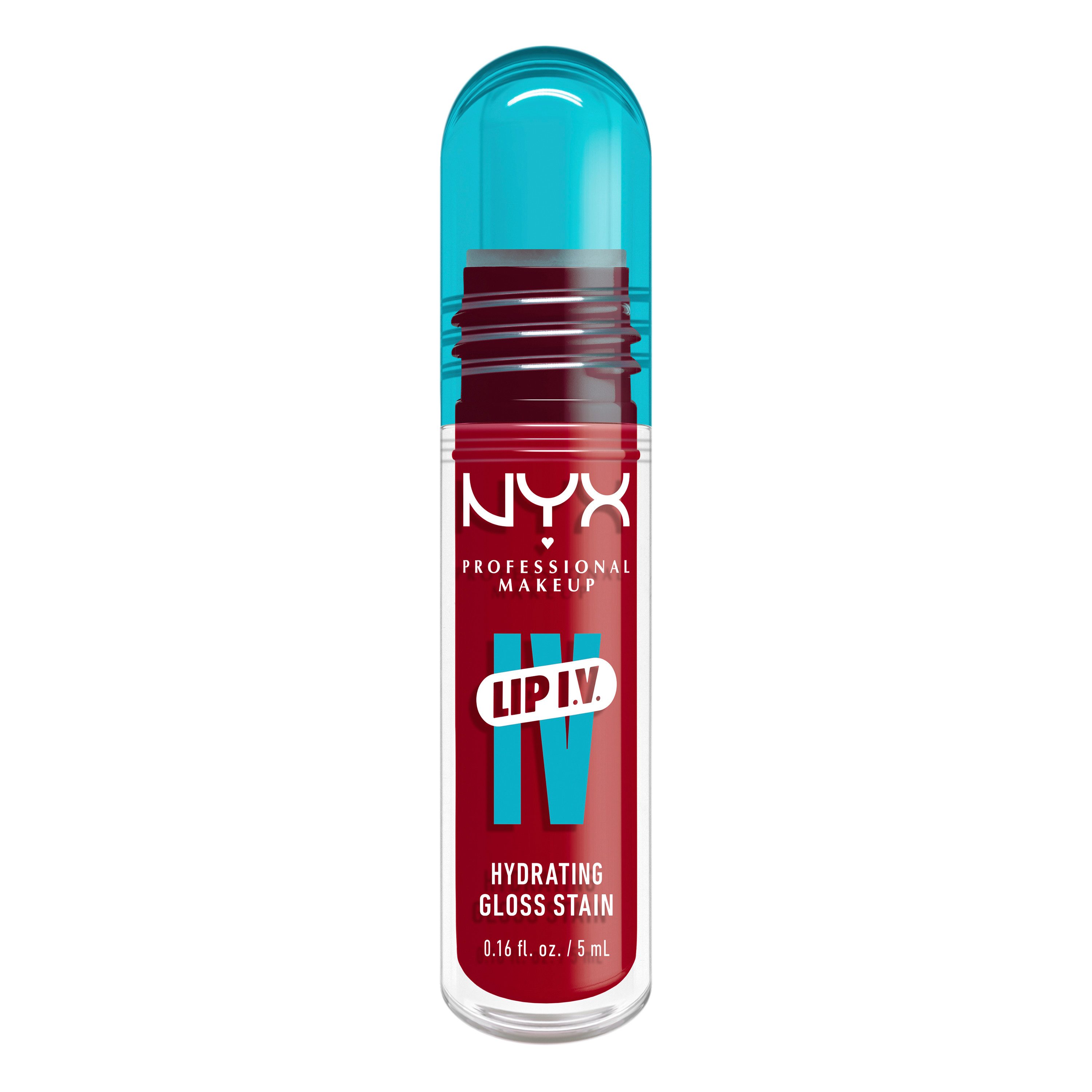 NYX PROFESSIONAL MAKEUP Lipgloss LIP IV GLOSS SERUM, gibt den Lippen einen unwiderstehlichen Wet-Look