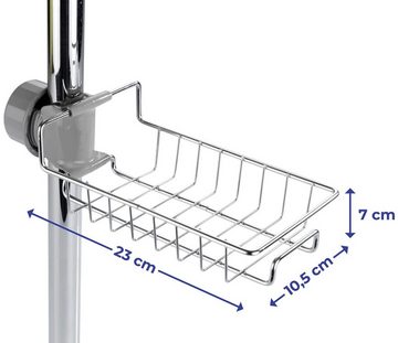 WENKO Duschablage Duschablage Edelstahl, 1 Ablage