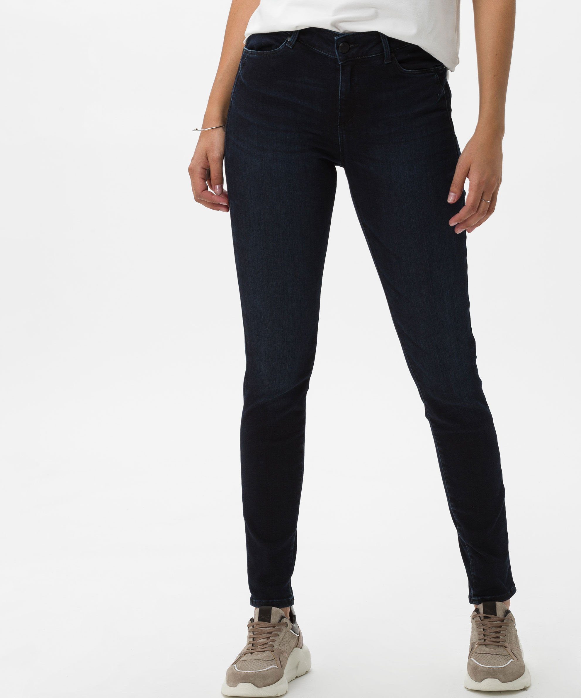 black used blue mit Skinny-fit-Jeans Push up-Effekt Brax Five-Pocket-Röhrenjeans