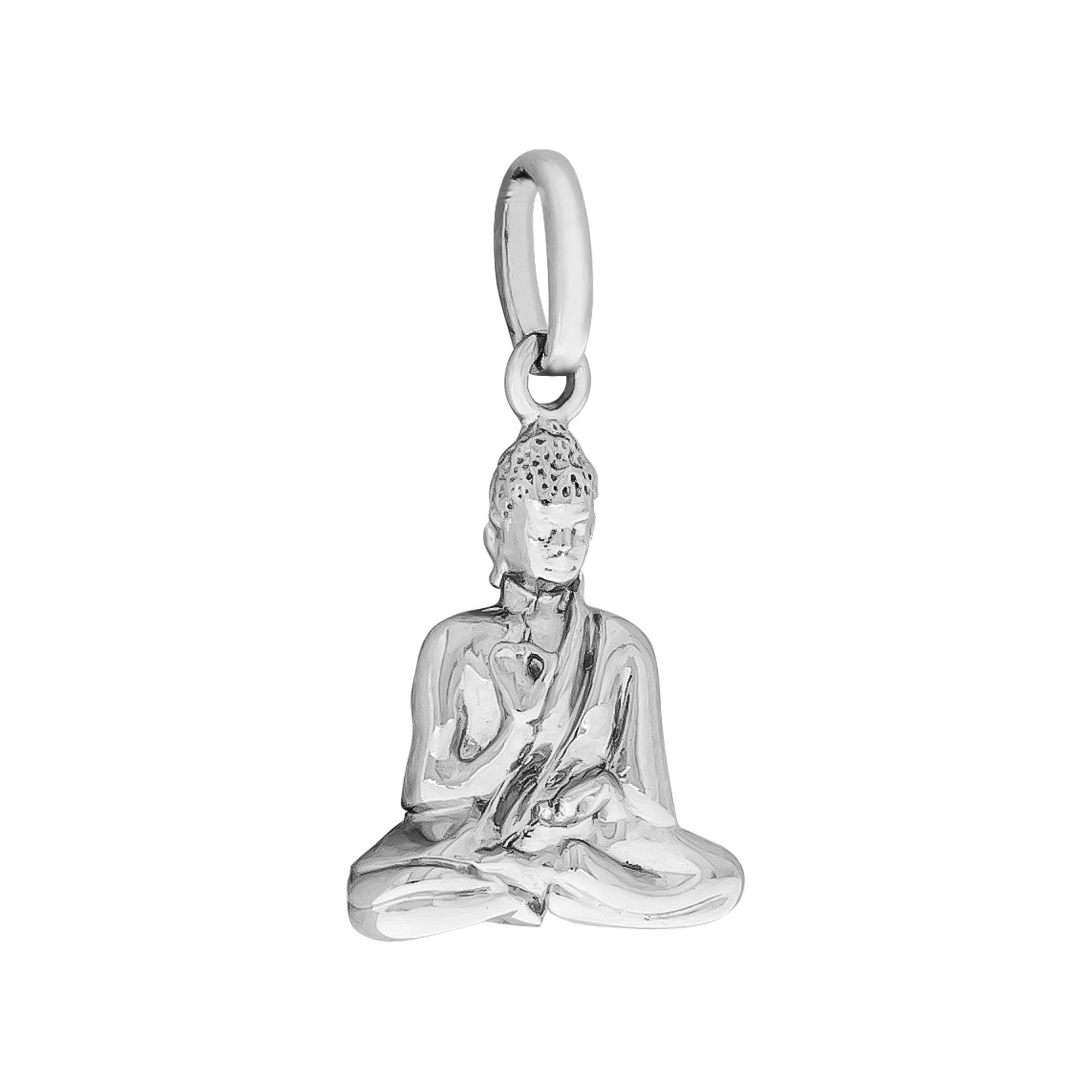 Vivance Kettenanhänger 925/- Sterling Silber rhodiniert Buddah günstig online kaufen