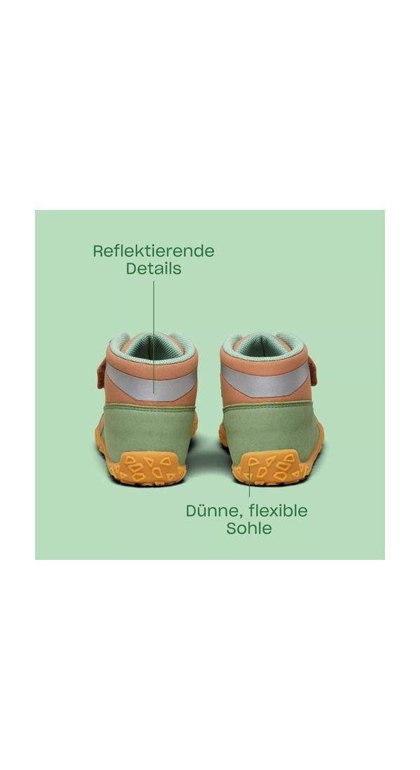 Affenzahn Mid Sneaker Vegan Dreamer Sneaker nach Barfußschuhprinzip
