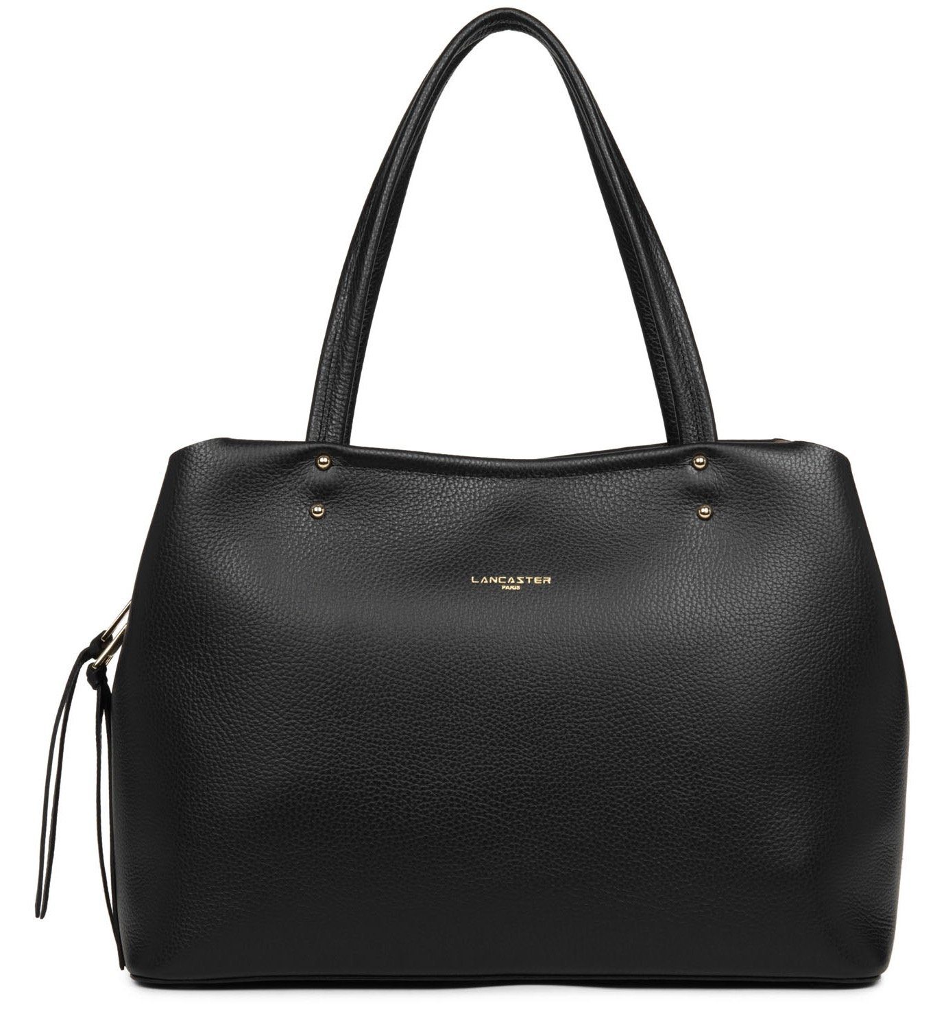 LANCASTER Shopper Foulonne Double, mit praktischer Einteilung Noir | Handtaschen