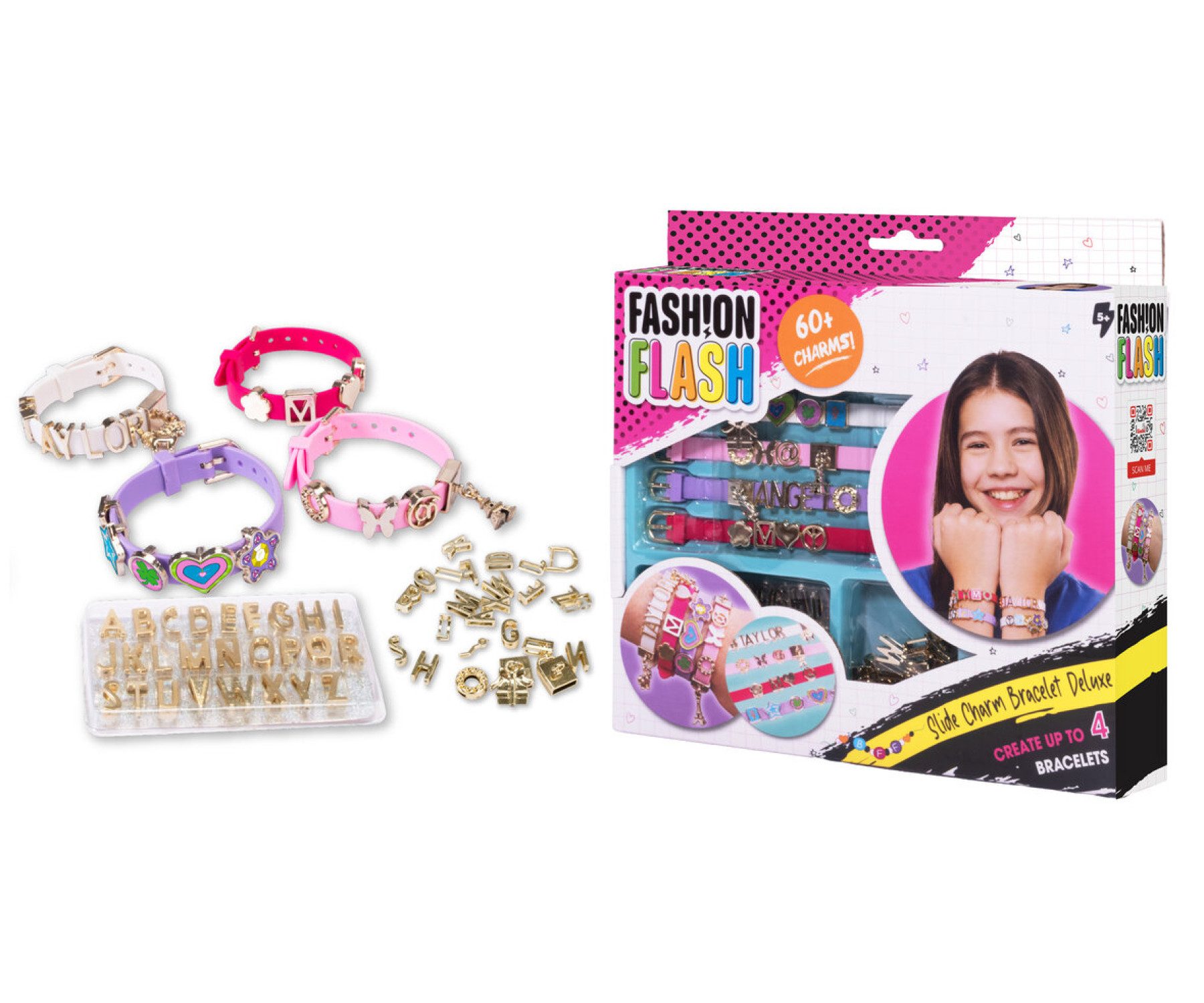 SIMBA Kreativset Fashion Flash Slide-Charm Armband Deluxe