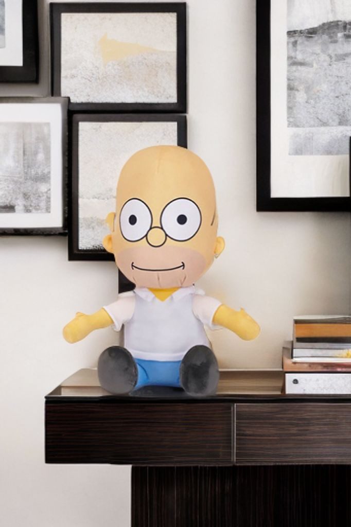 The Simpsons Kuscheltier The Simpsons Plüschtier 39 cm – Kuscheltier für Kinder & Fans (Set, 1-St., Geschenk-Set), Große 39cm Plüschfigur,weich, hochwertig verarbeitet, Variante wählbar