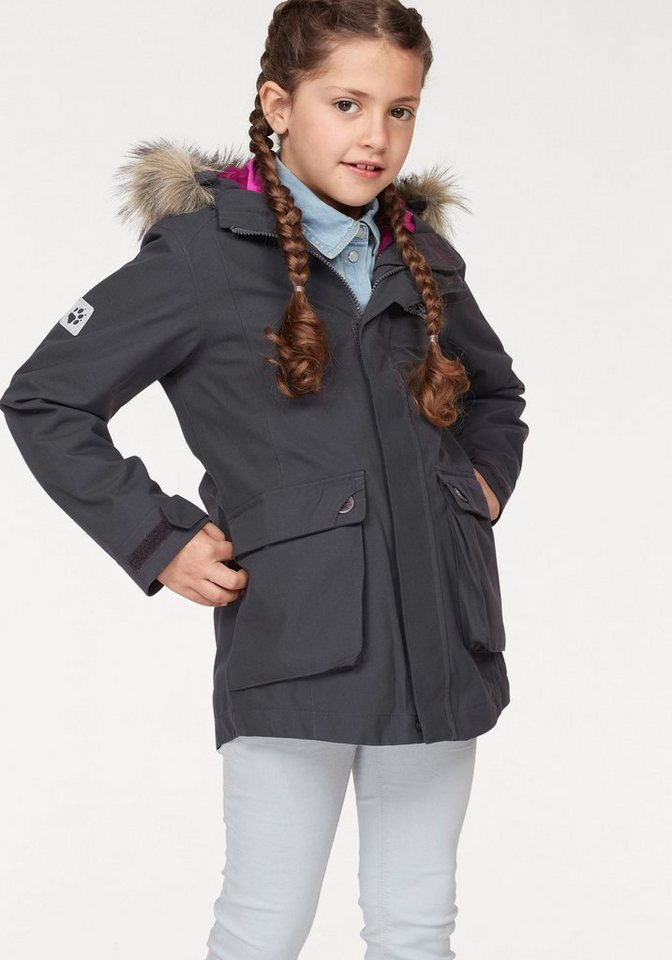 Jack Wolfskin 3 in 1 Funktionsparka ELK ISLAND 3IN1 Inkl