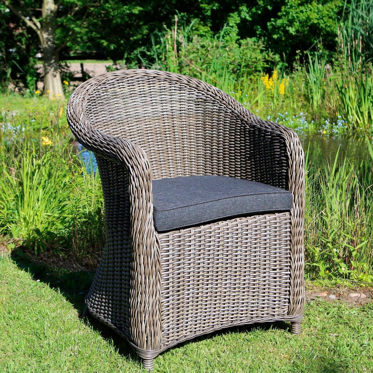 DESTINY Gartensessel »MALAGA II«, Polyrattan, inkl. Auflage online