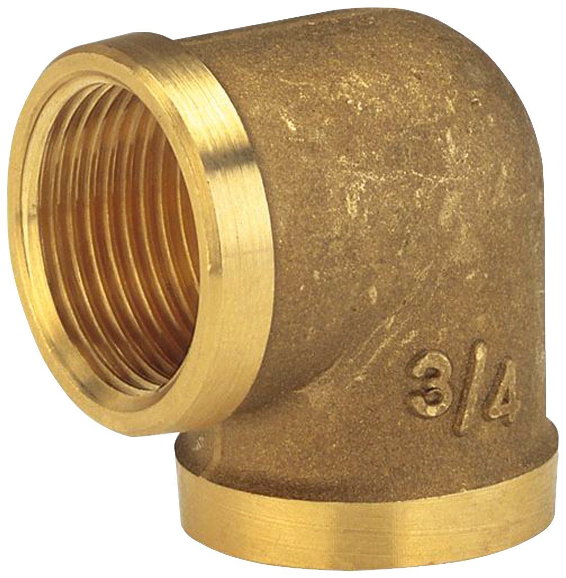 Winkelverschraubung , Messing, 42 mm (G 1 1/4)-Innengewinde Winkelverschraubung , Messing, 42 mm (G 1 1/4)-Innengewinde