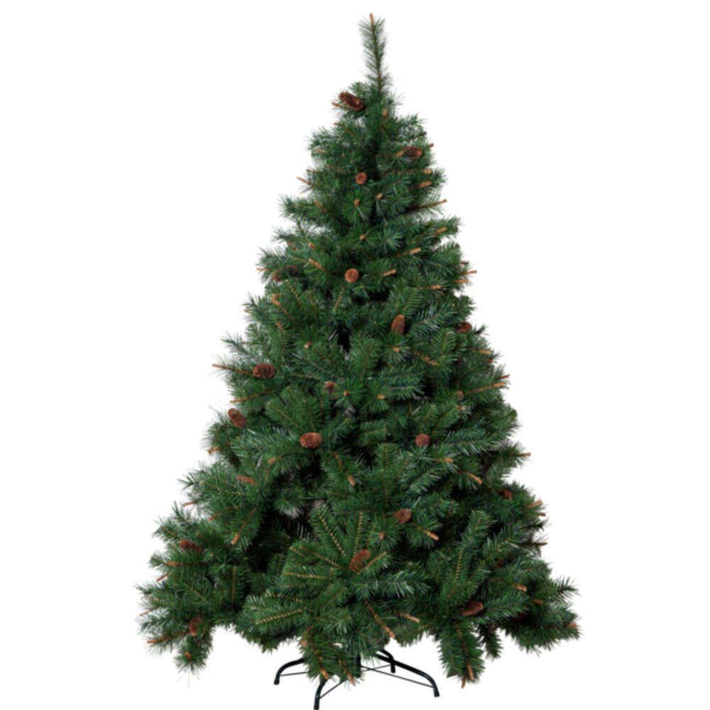 STAR TRADING Künstlicher Weihnachtsbaum "Toronto" Pvc, 1250x1250mm