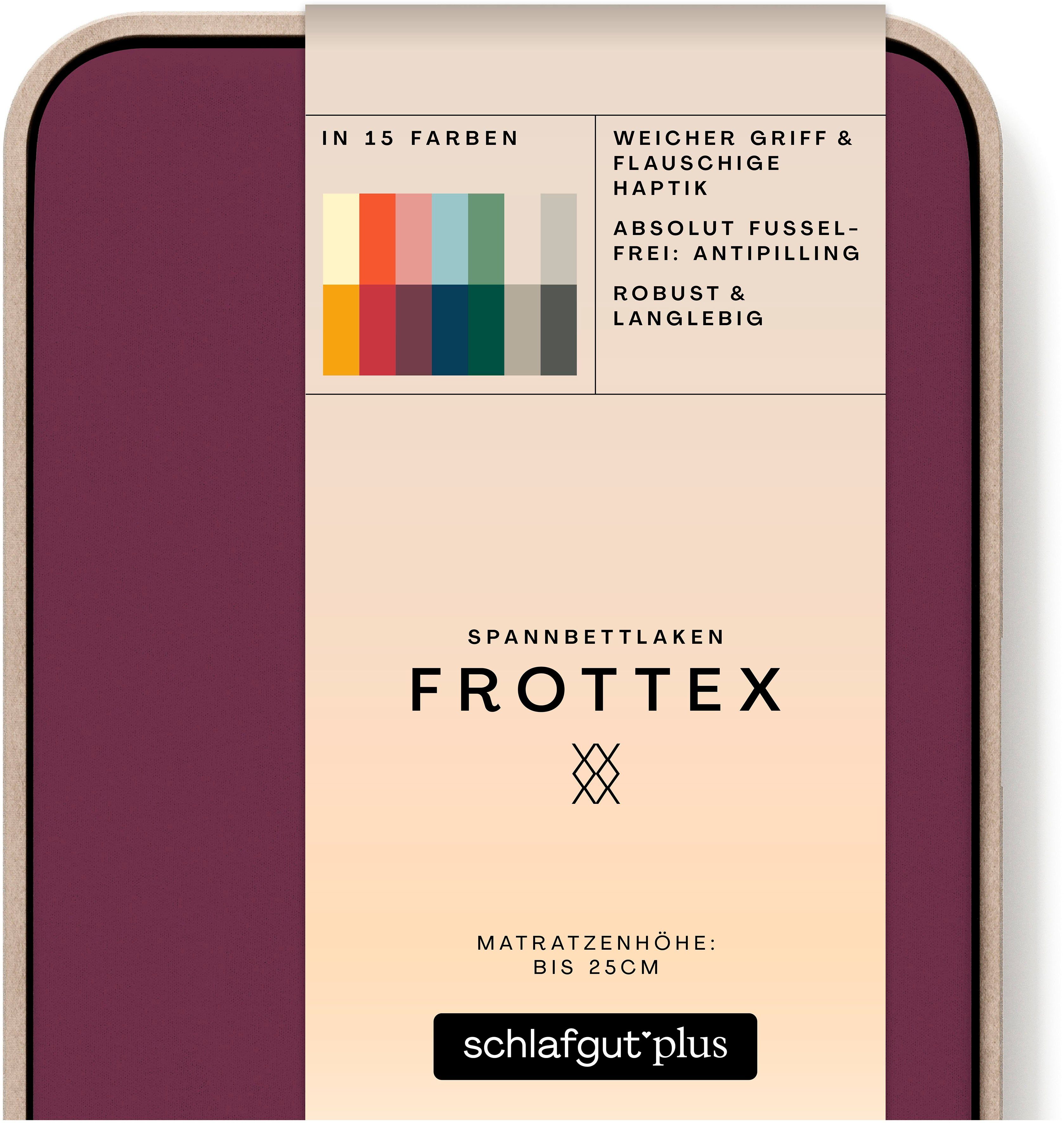 Schlafgut Bettlaken Frottex Spannbettlaken, Frottee, Gummizug: günstig online kaufen
