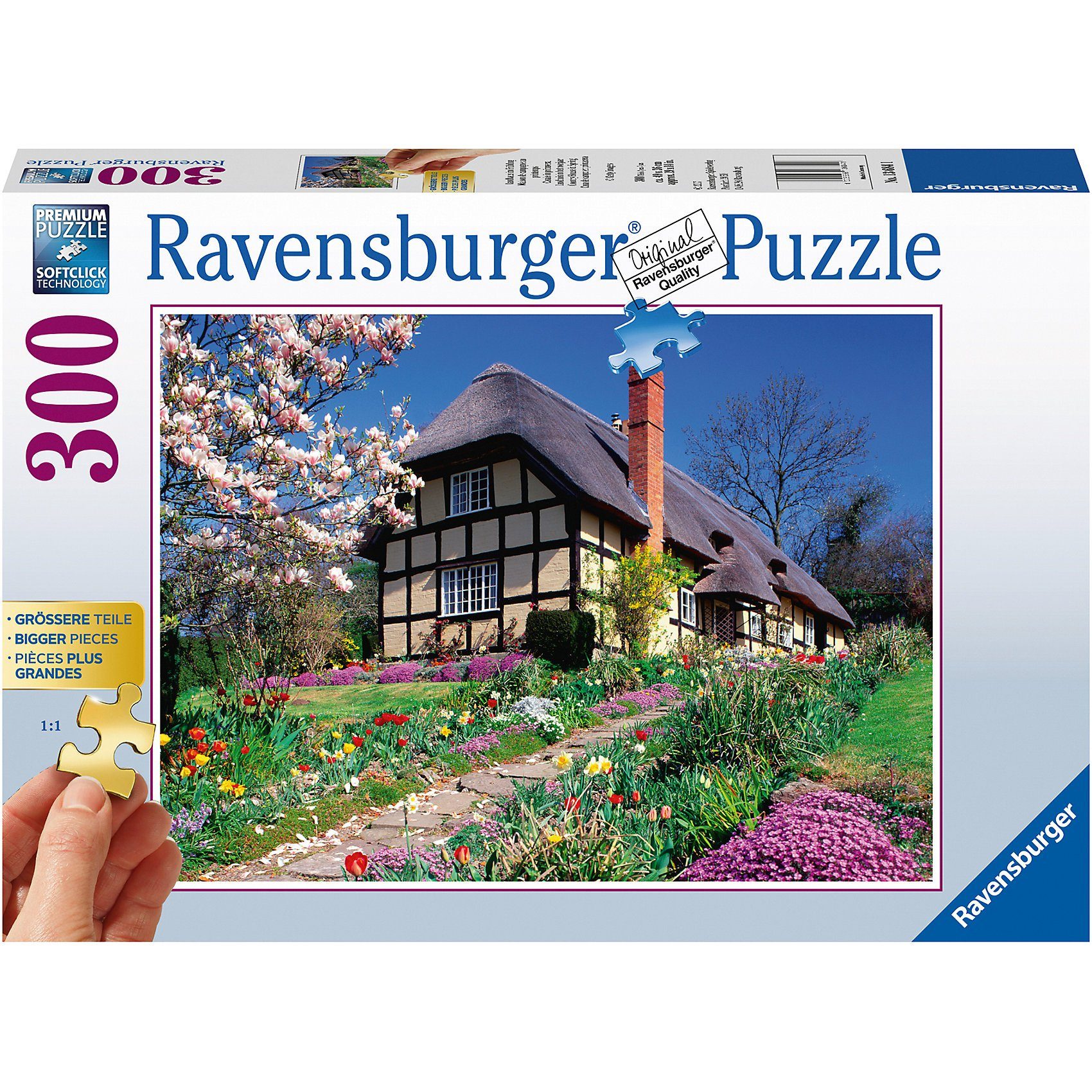 Ravensburger Puzzle 300 Teile Landhaus im Frühling Gold Edition online