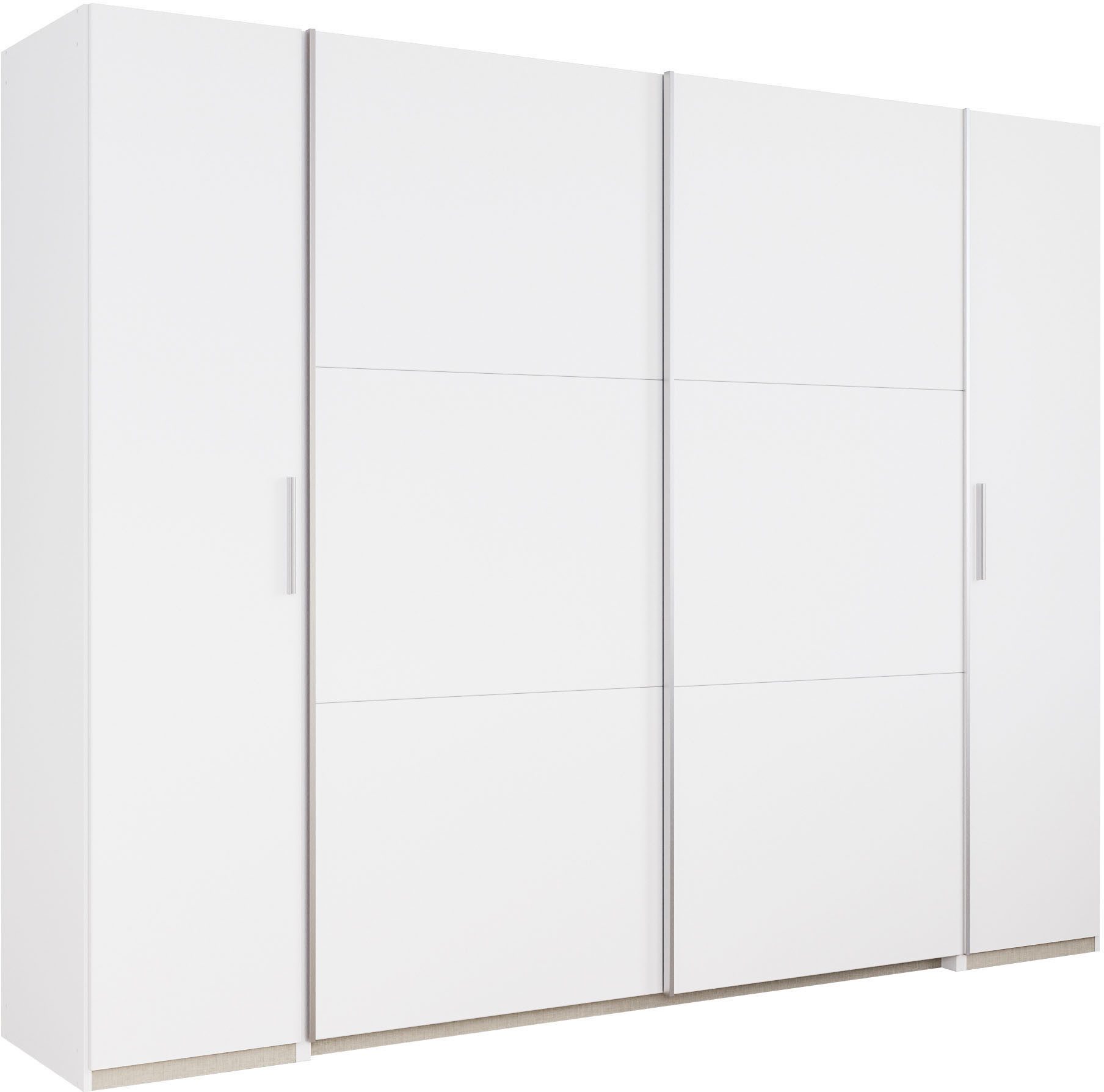 rauch Schwebetürenschrank Kleiderschrank Drehtürenschrank Schrank Garderobe KRONACH TOPSELLER mit Dreh- und Schwebetüren und vielen Einlegeböden MADE IN GERMANY