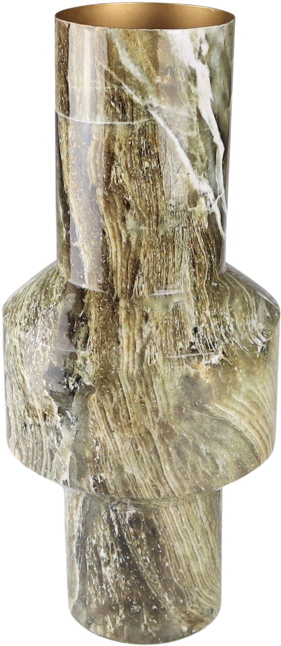 Tischvase Marmoroptik