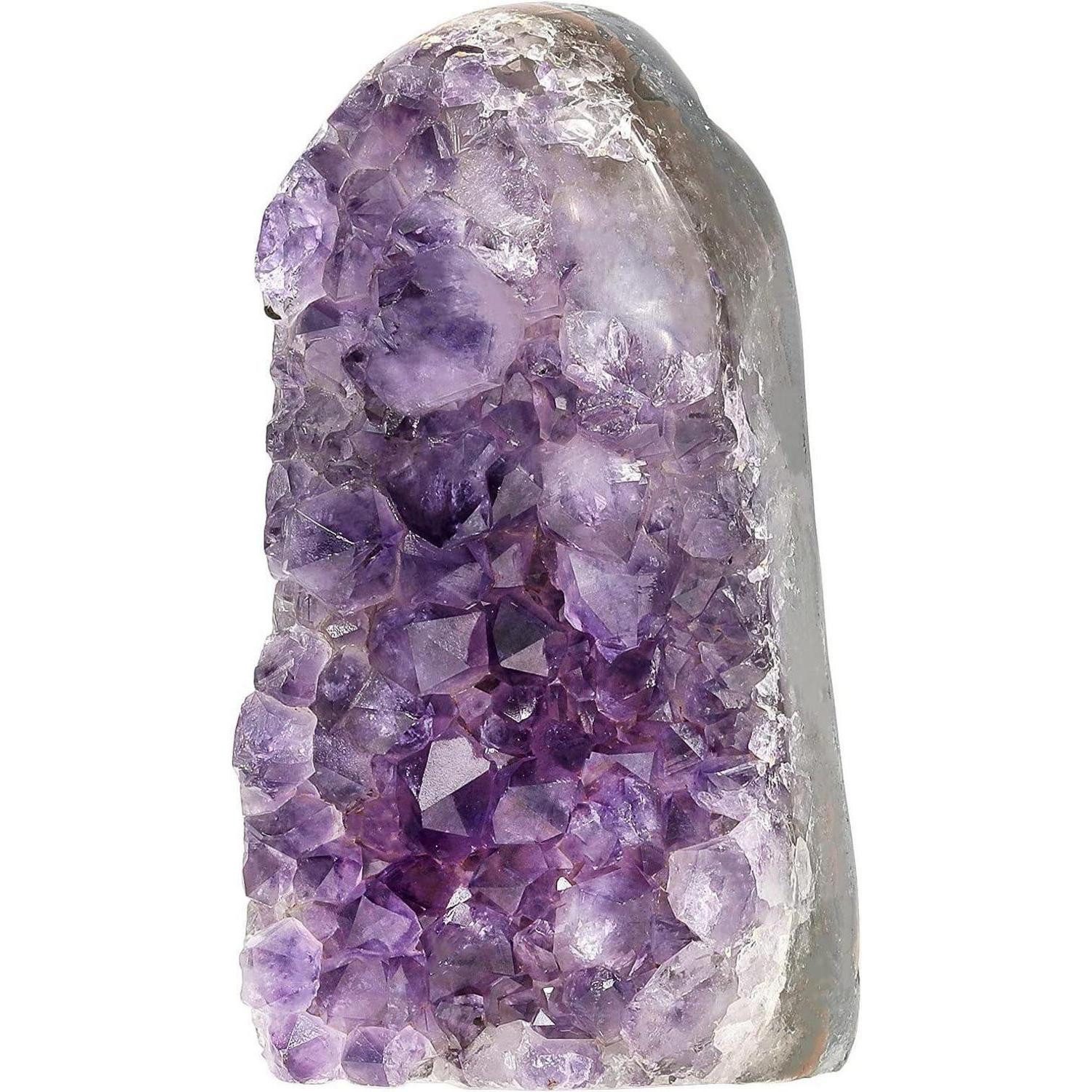 LuxusKollektion Edelstein Natürlicher Amethyst Drusensegment Rohstein Cluster 200-300g