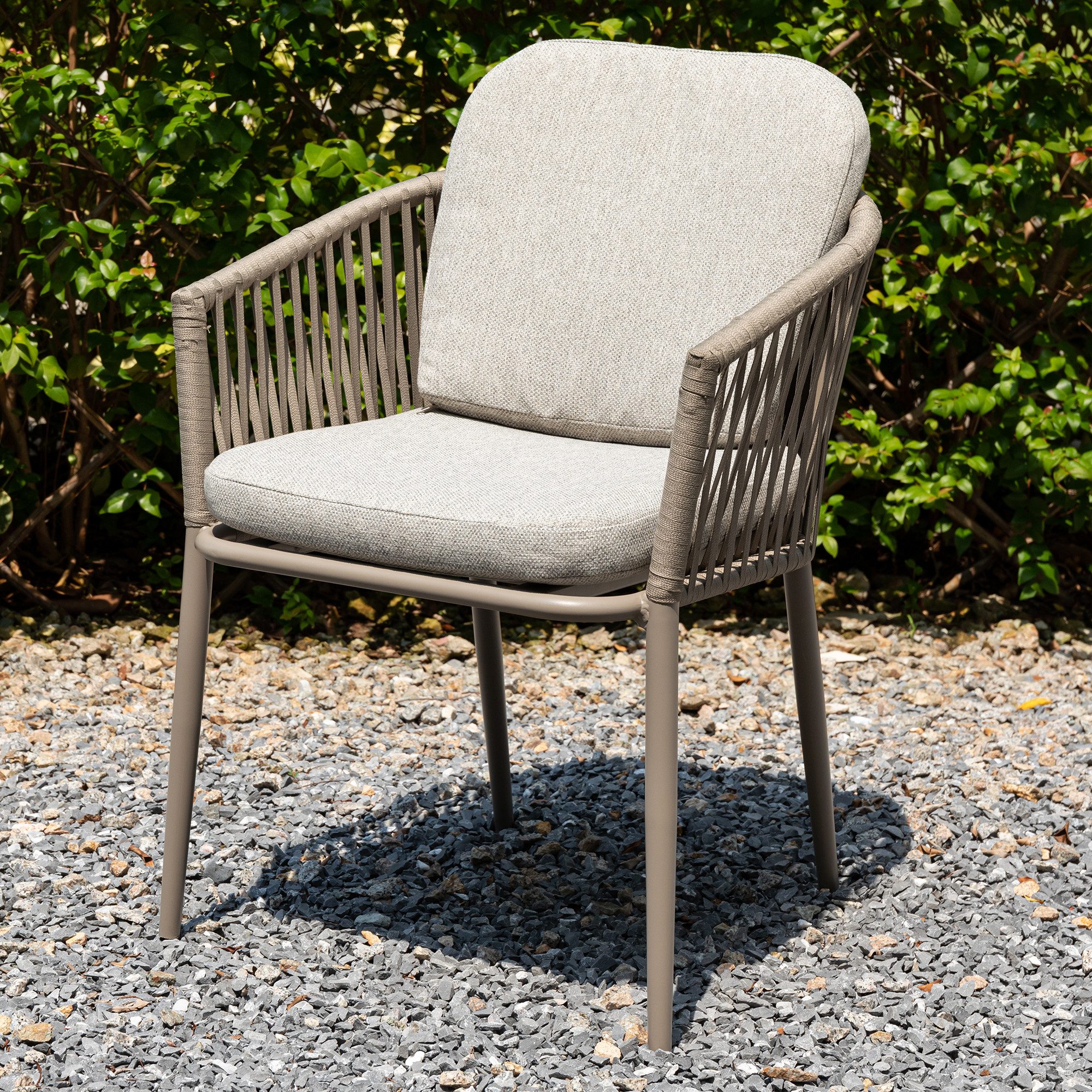 Gartensessel 6er Set Dining Sessel Liora