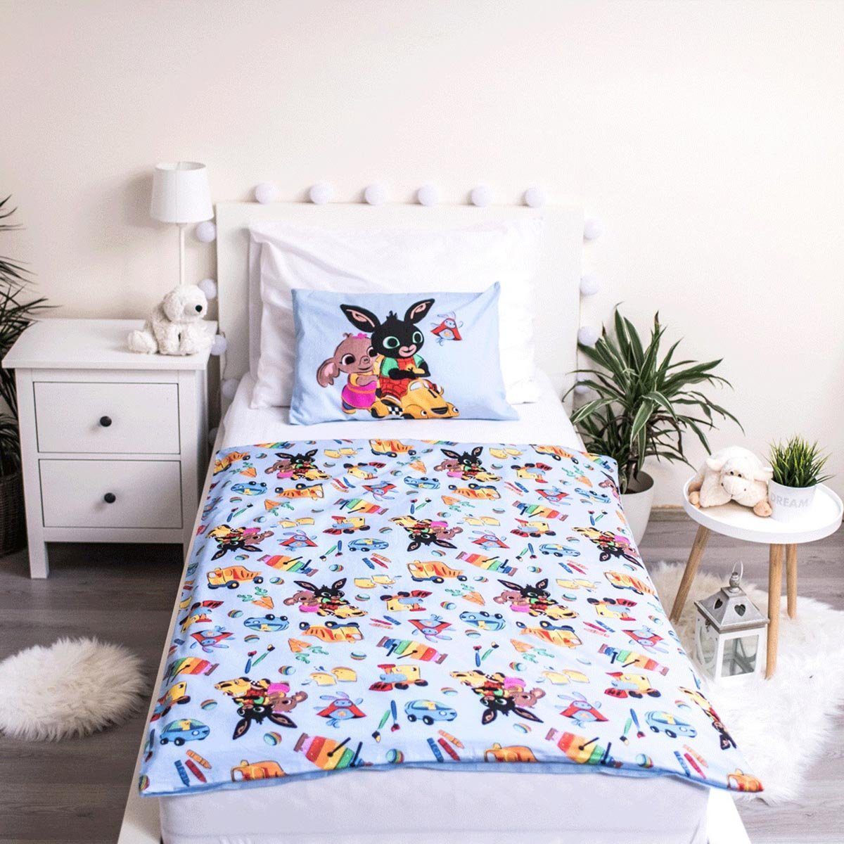 Bing Kinderbettwäsche Bing Bunny Kinderbettwäsche 100 x 135 + 40 x 60 cm, 1 günstig online kaufen