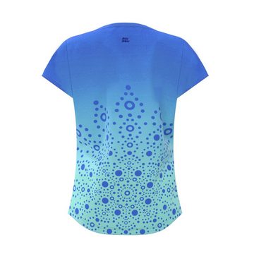 BIDI BADU Funktionsshirt Colortwist Tennisshirt für Damen in blau