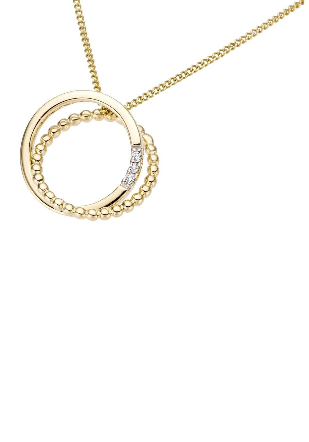 Firetti Кулоны Schmuck Geschenk Gold 333 Halsschmuck Anhänger für Halskette, mit Brillanten