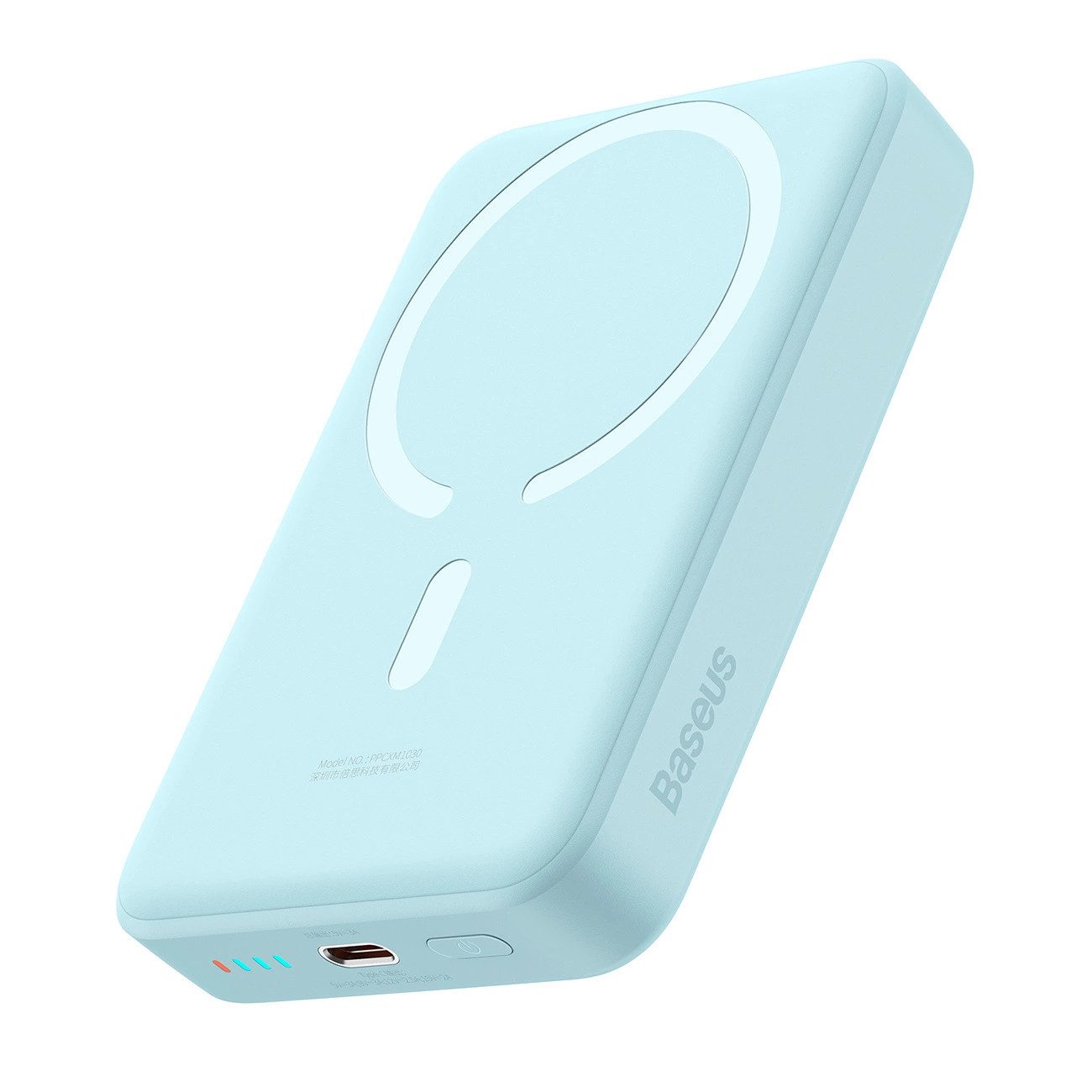 Powerbank Magnetic Mini 10000mAh, USB-C 30W Blau Powerbank
