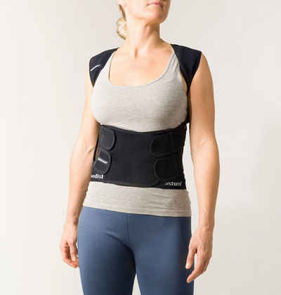 Swedish Posture Rückenstabilisator POSITION POSTURE VEST - für einen geraden Rücken, extra langer Schnitt