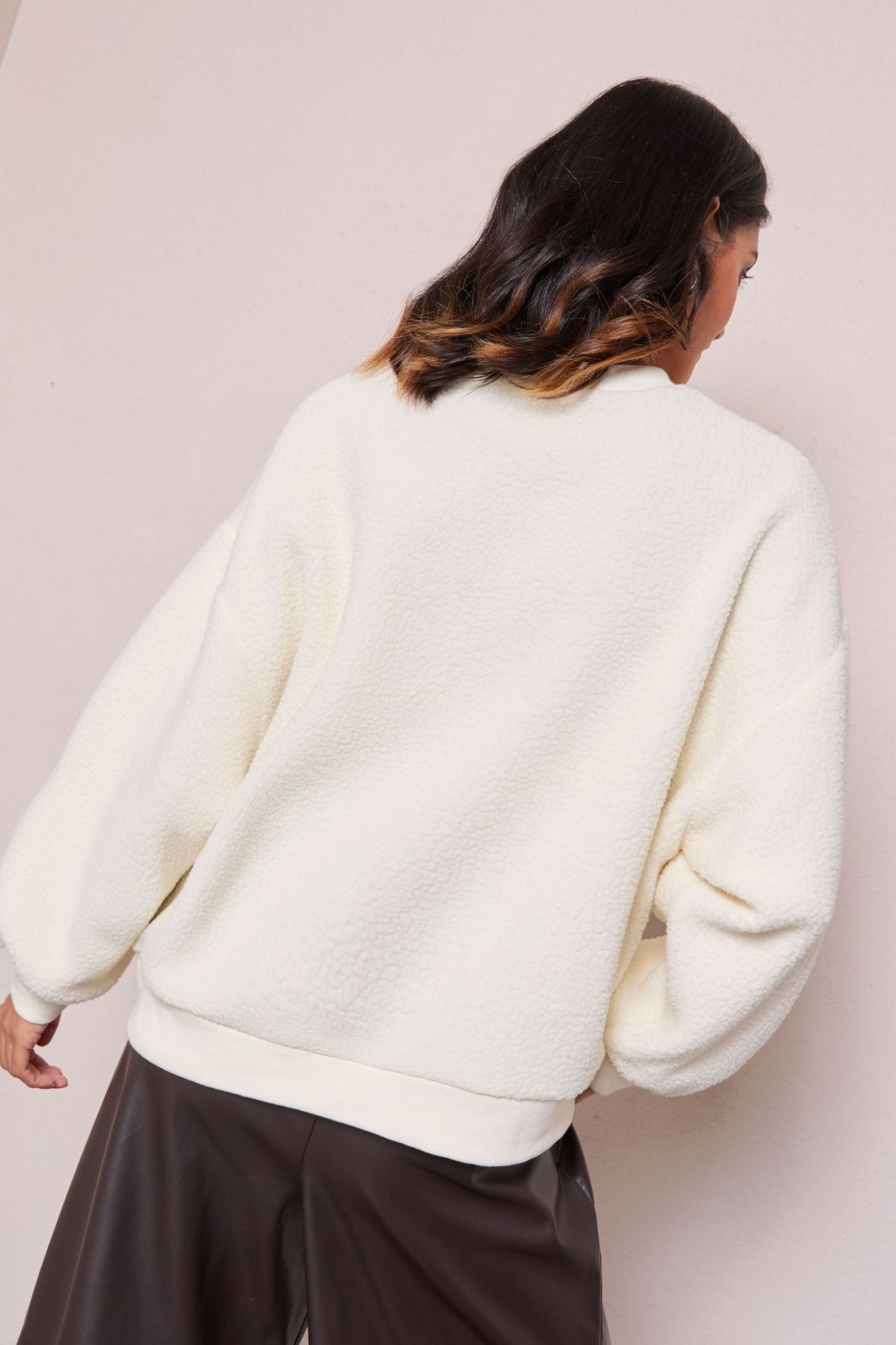 Friends Like These Sweatshirt Friends Like These Sweatshirt aus Teddyfell ( günstig online kaufen