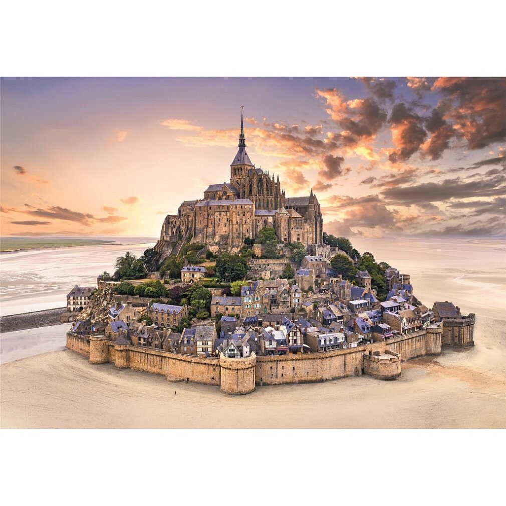 Clementoni® Puzzle Hohe Qualität Der Mont Saint-Michel Rising puzzle 1500pcs, Puzzleteile
