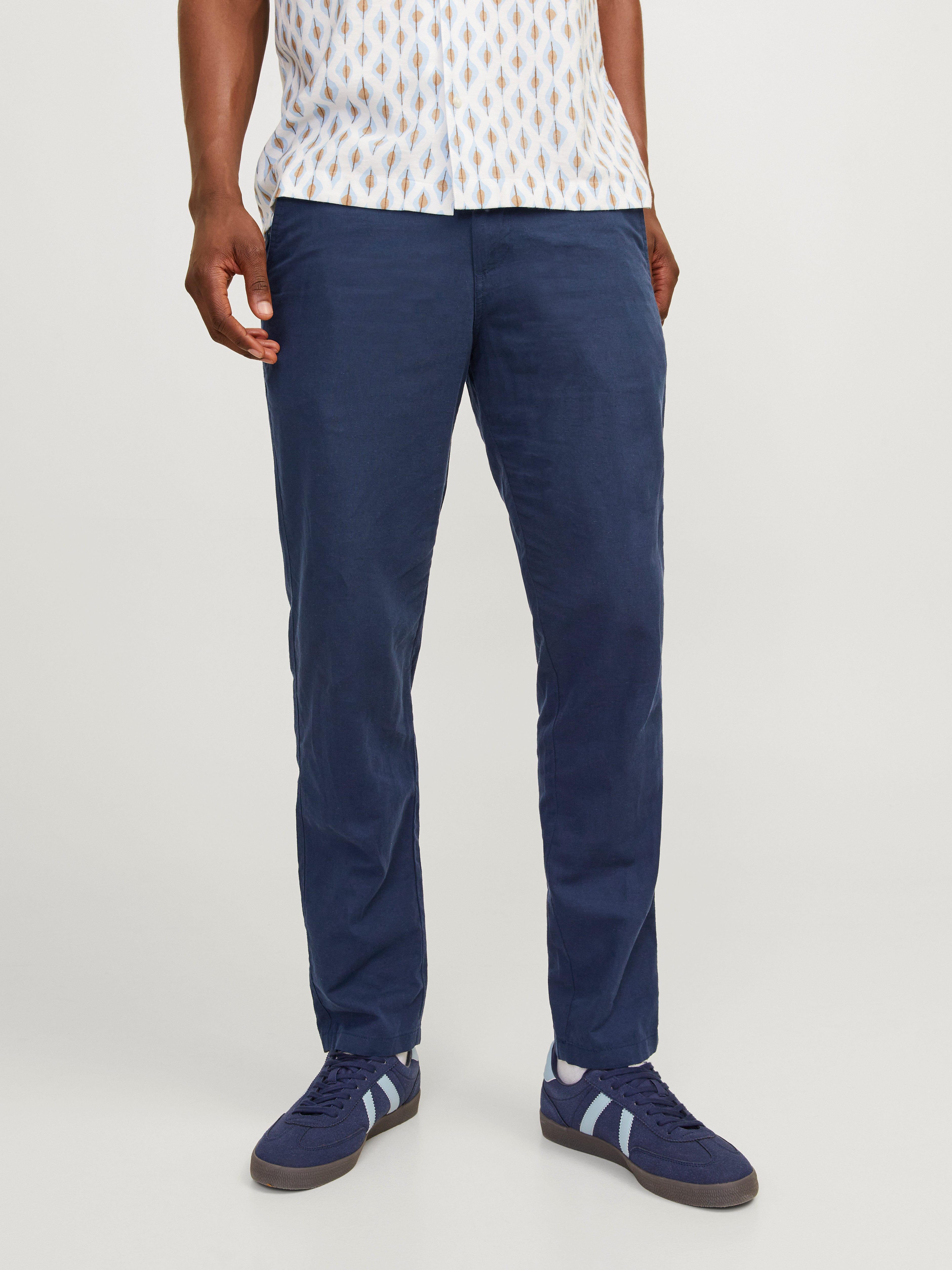 Jack & Jones Chinohose JPSTACE SUMMER CHINO PANT SN mit Reißverschluss