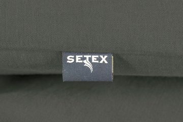 Bettwäsche Setex Halbleinen, SETEX, Halbleinen, 2 teilig, Halbleinen Qualität (55% Leinen, 45% Baumwolle), mit Reißverschluss