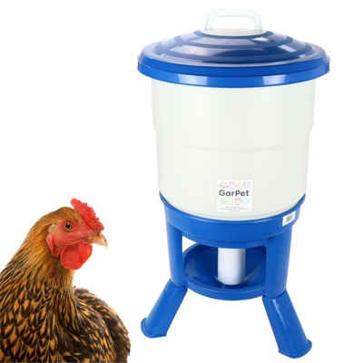 GarPet Wasserspender Geflügeltränke 50 L Hühnertränke Wassertränke Hühner automatisch