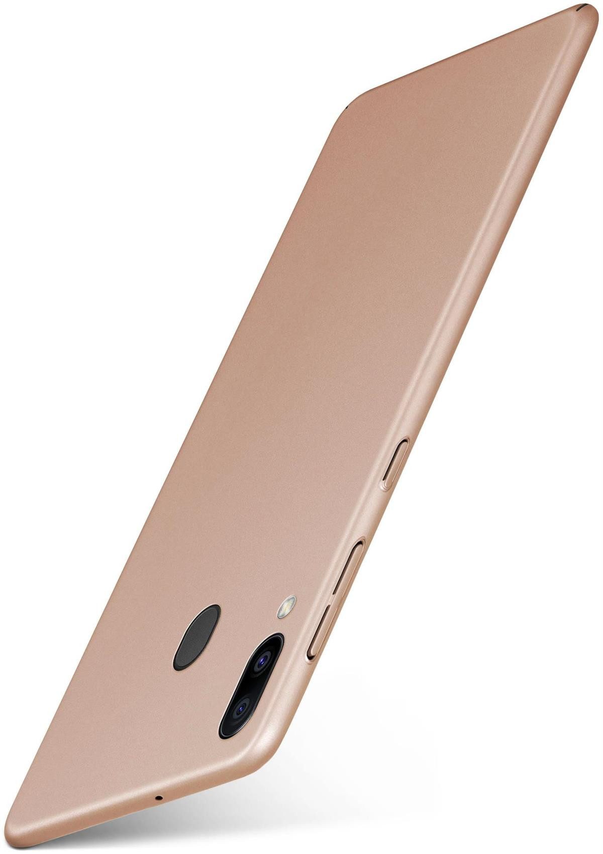 moex Handyhülle moex® Alpha Case für Samsung Galaxy M20, Hülle ultra dünn, Hardcase Back Cover, Schutzhülle Minimalistisch