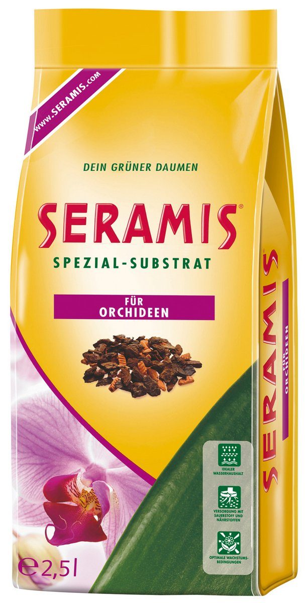 Seramis Pflanzgranulat Spezialgranulat Orchideen 2,5l Drainagematerial