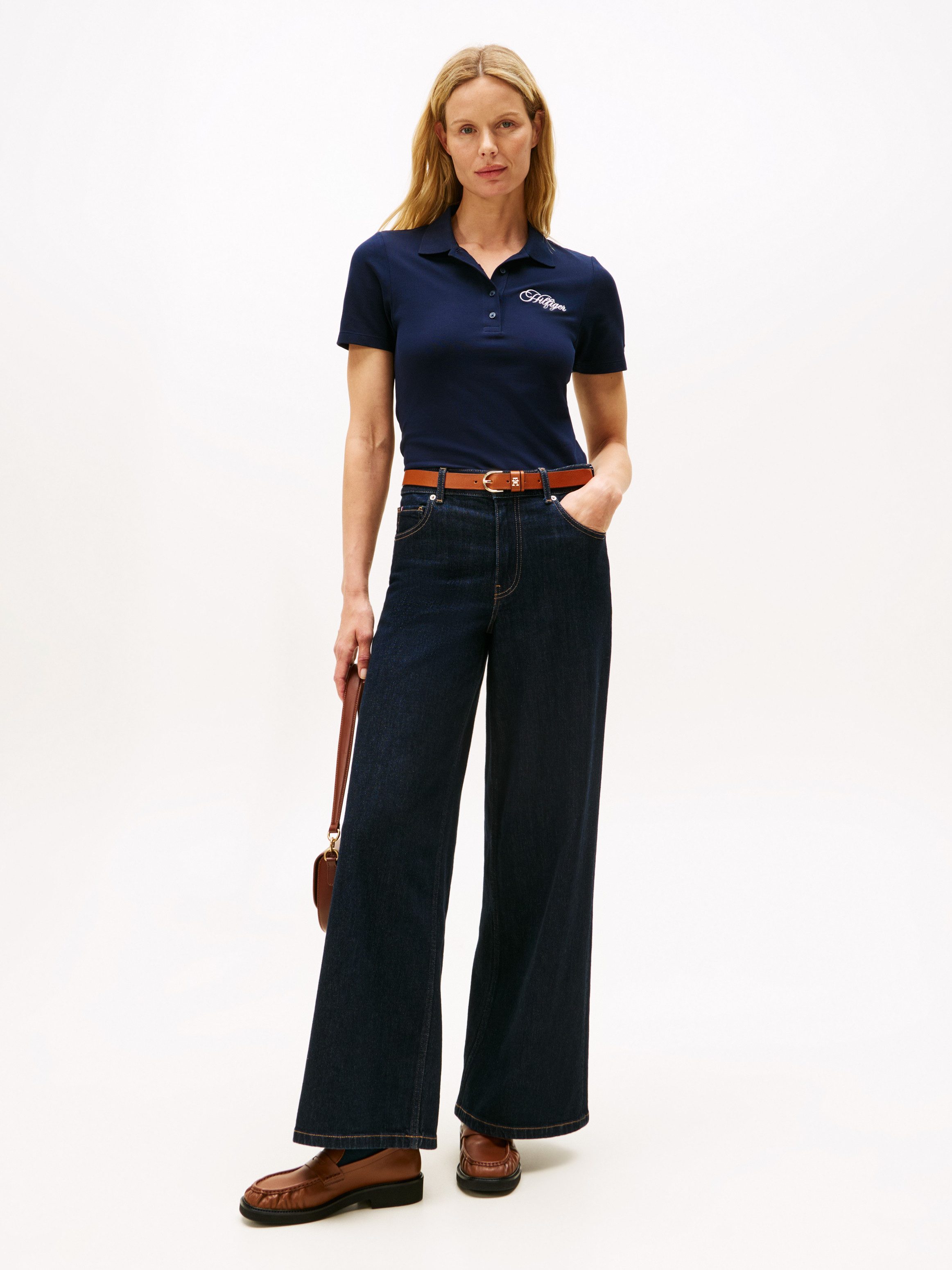 Tommy Hilfiger Poloshirt SCRIPT SLIM SS POLO