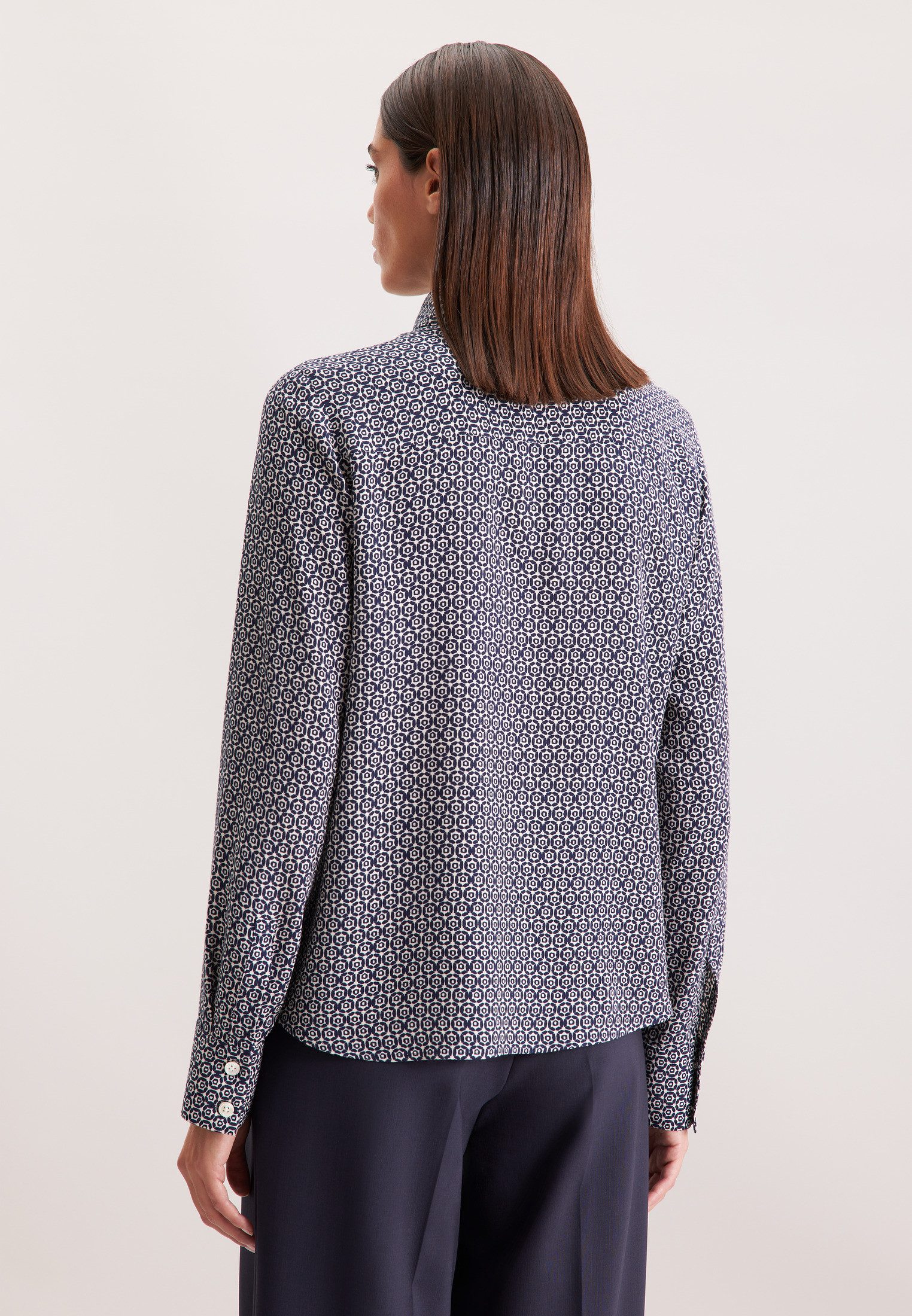 seidensticker Hemdbluse 1/1 Druck günstig online kaufen