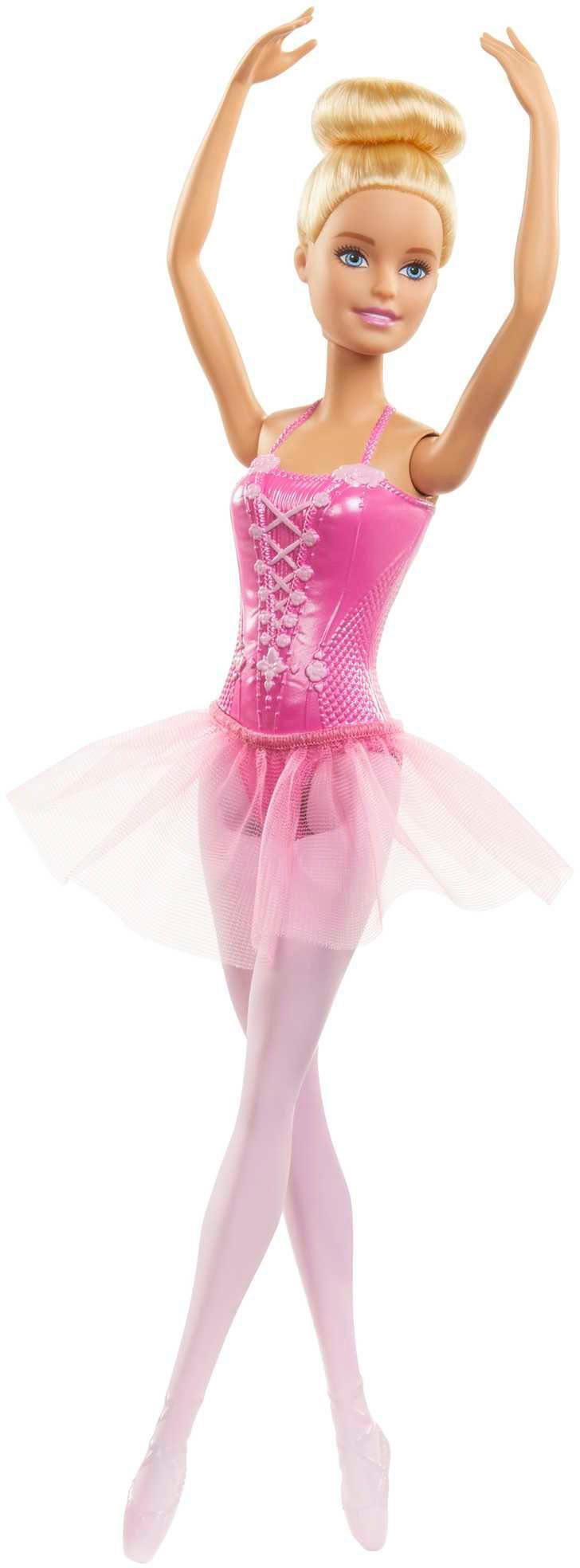 Ballerina-Puppe Barbie (blond) Anziehpuppe