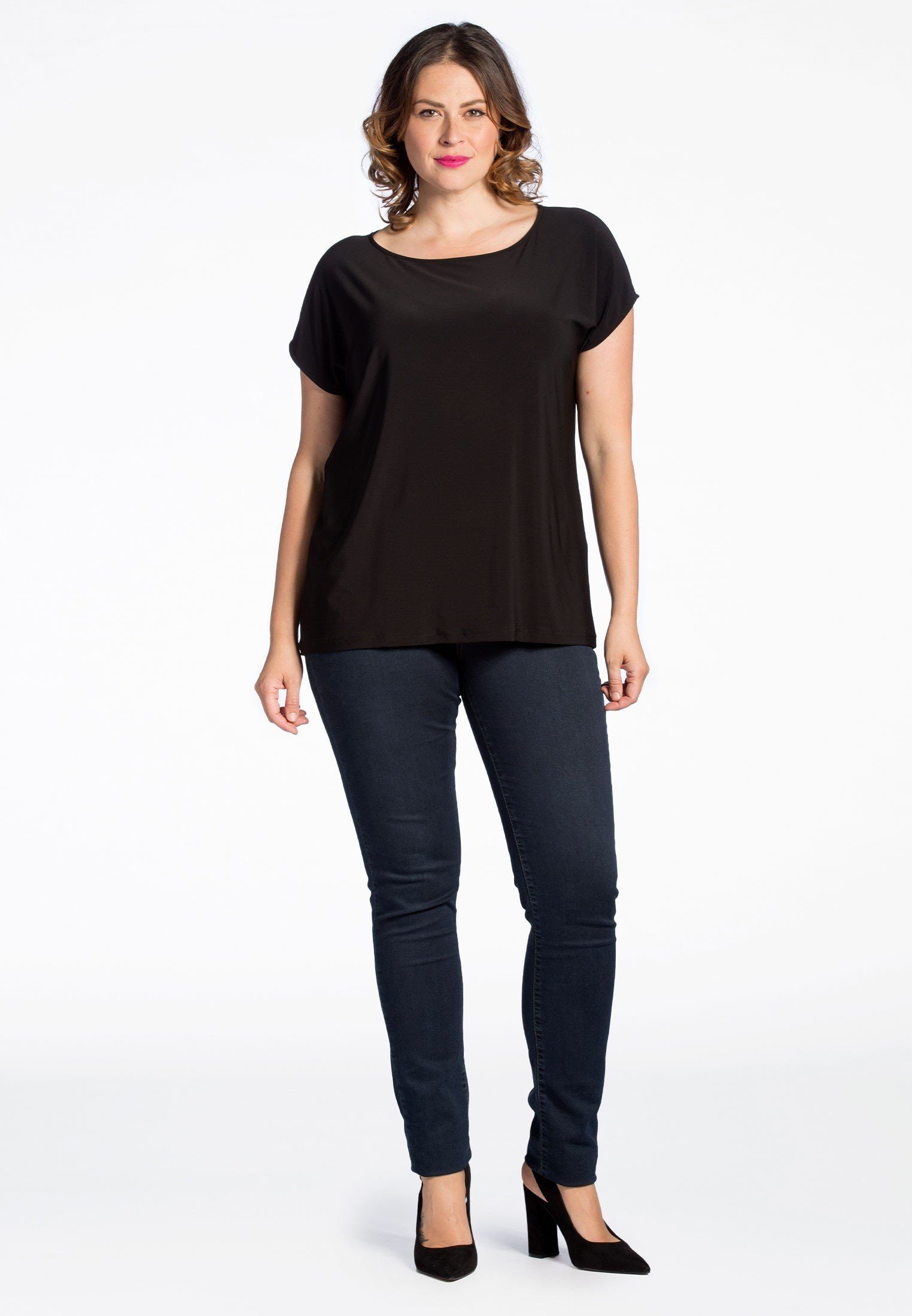 YOEK Langarmshirt Damen T-shirt Große Größen günstig online kaufen