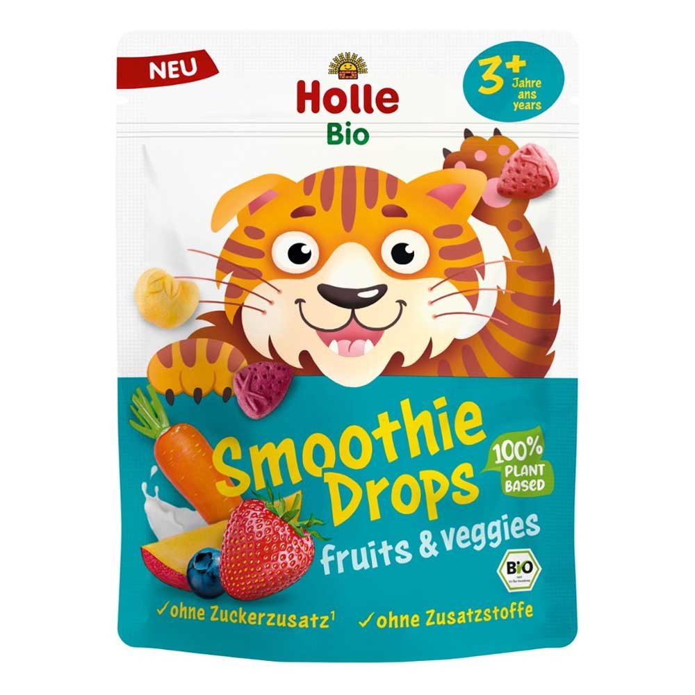 Holle baby food Süßigkeit Smoothie Drops - fruits & veggies 15g
