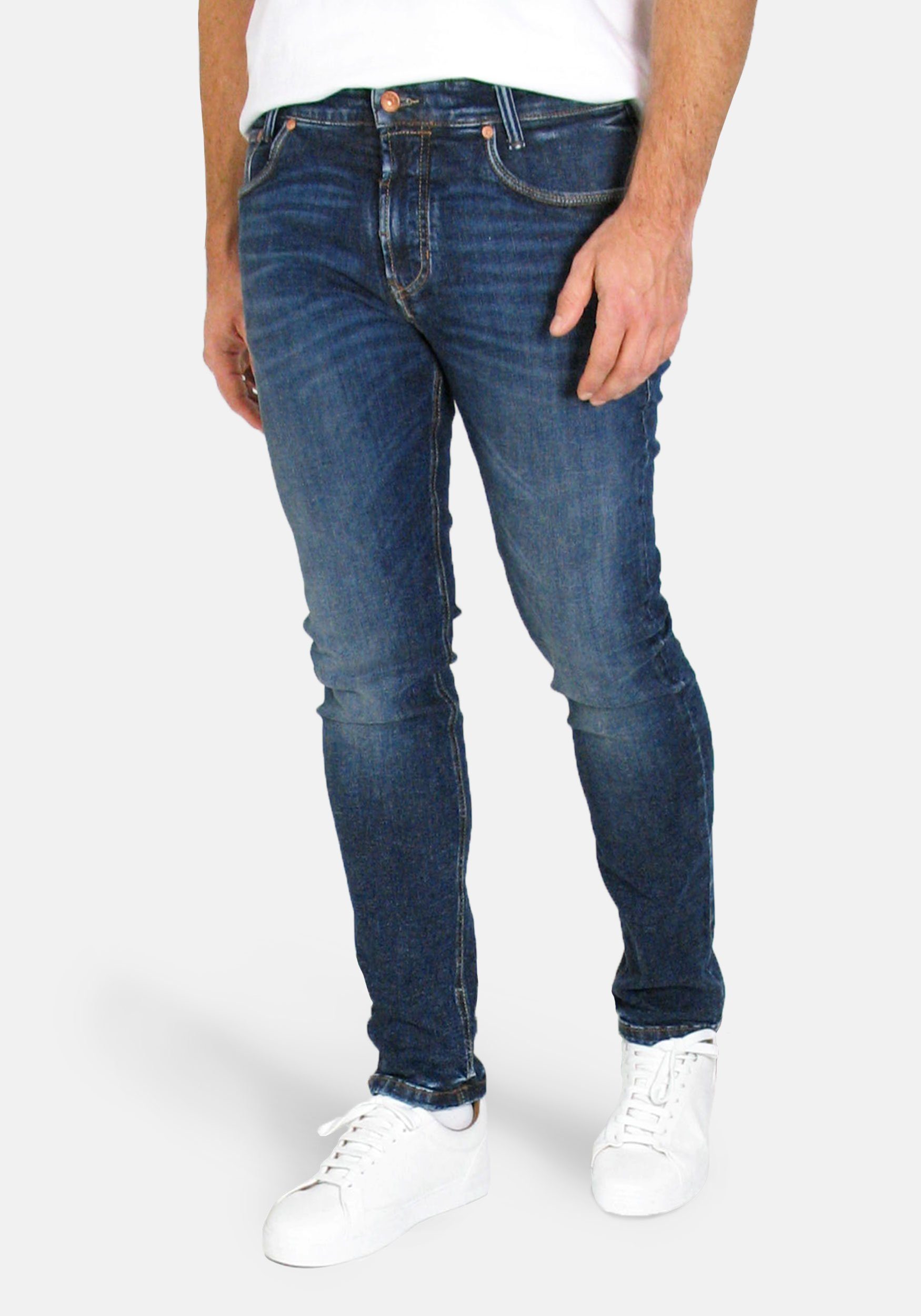 MAC 5-Pocket-Jeans Arne Pipe Stretch-Denim, washed günstig online kaufen