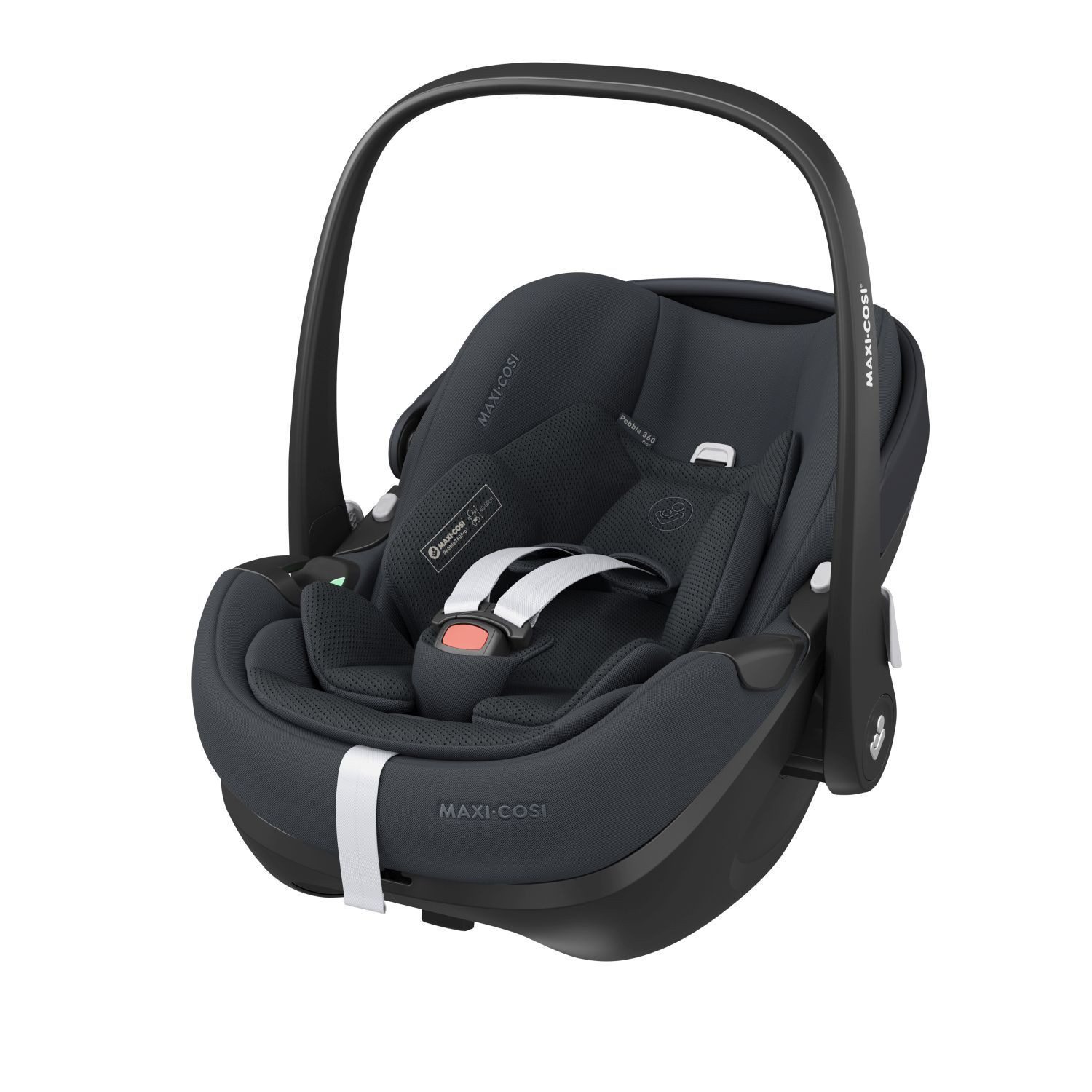 Maxi-Cosi Babyschale Essential Graphite, ab: 0 Monate, bis: 18 Monate, (3-tlg), R129/03 i-Size