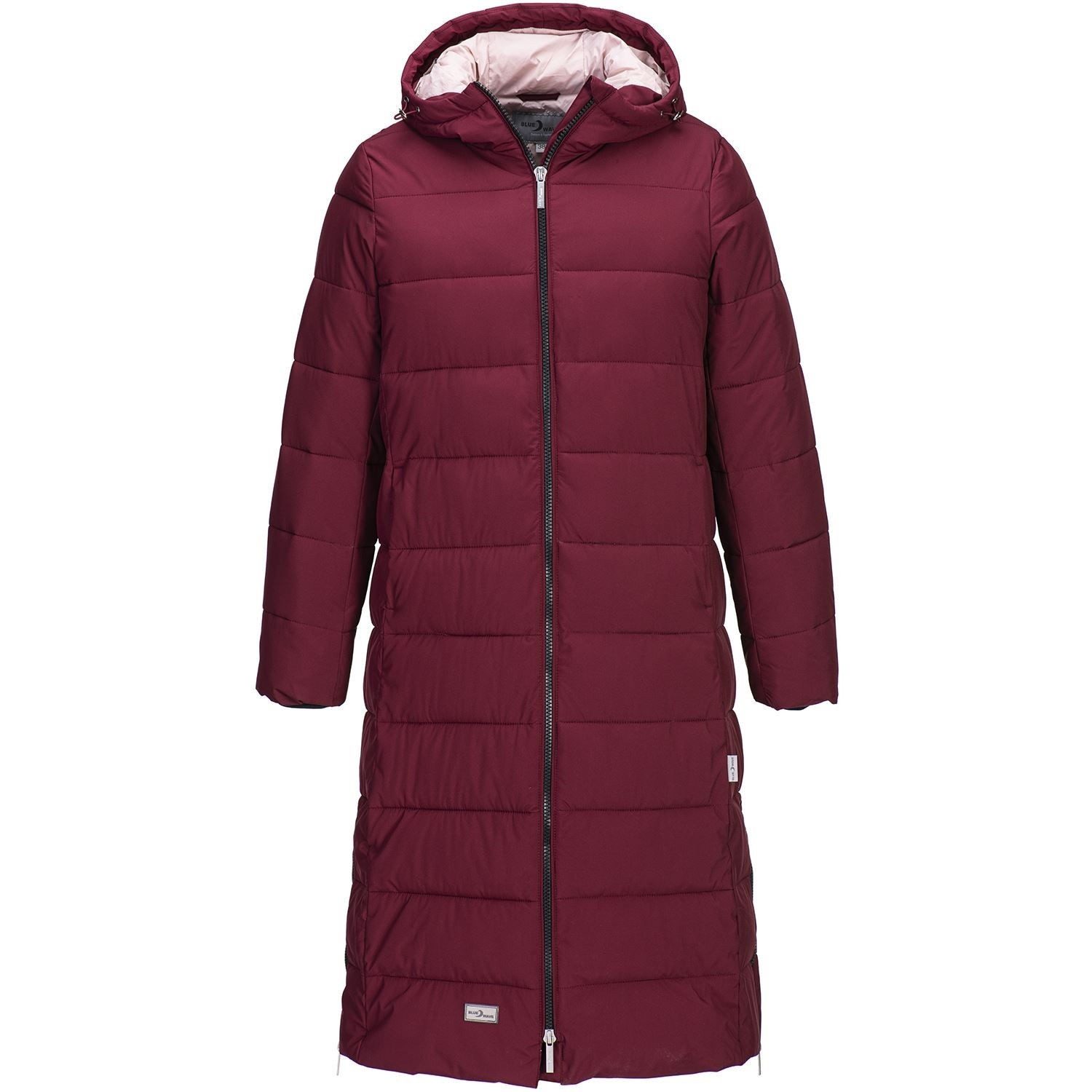 Parka Blue Wave Kaike Damen Steppmantel Winterparka Lang große Größen