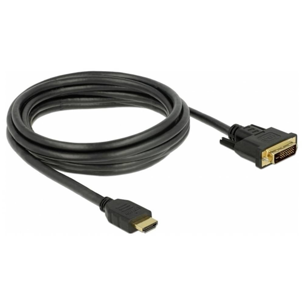 Delock HDMI zu DVI 24+1 Kabel bidirektional 3 m 85655 HDMI-Kabel